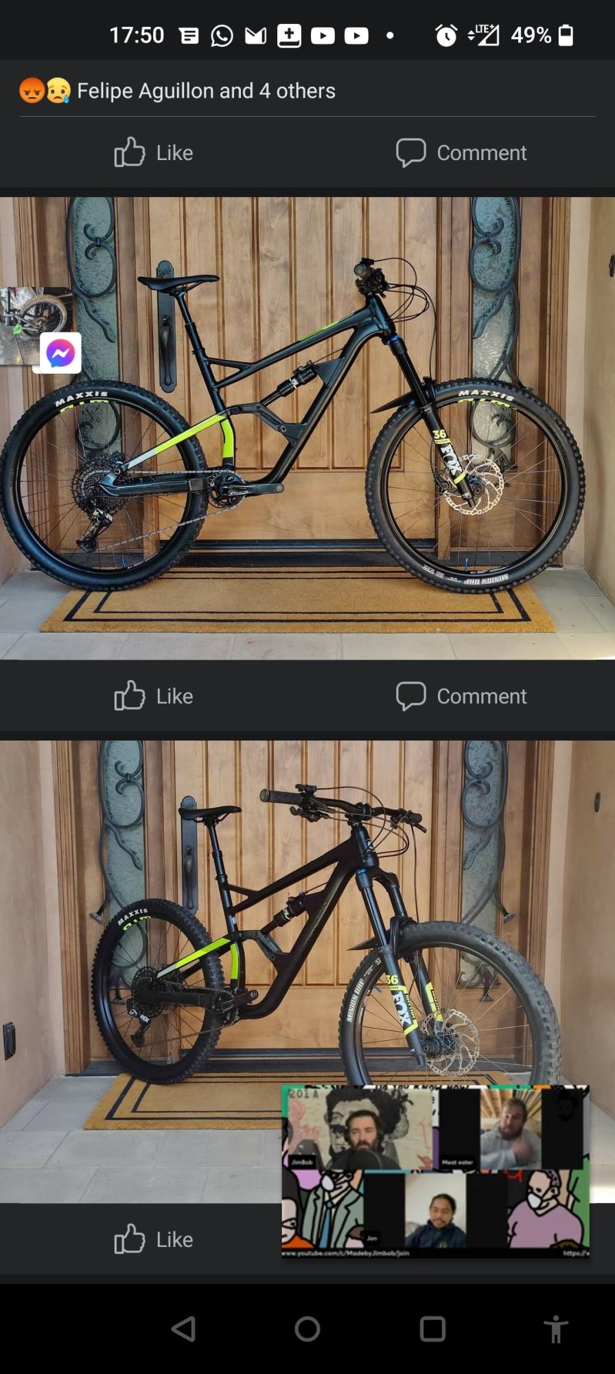 2019 Cannondale Jekyll Black and Green