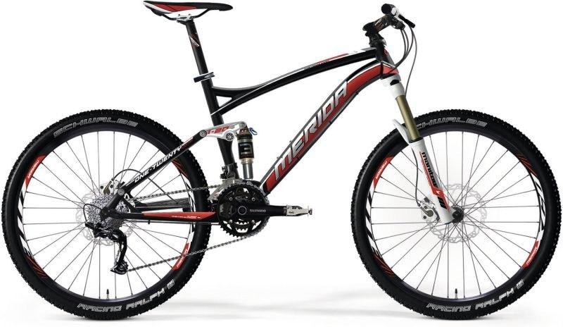 2013 Merida Bikes One-Twenty 900  Black and Red