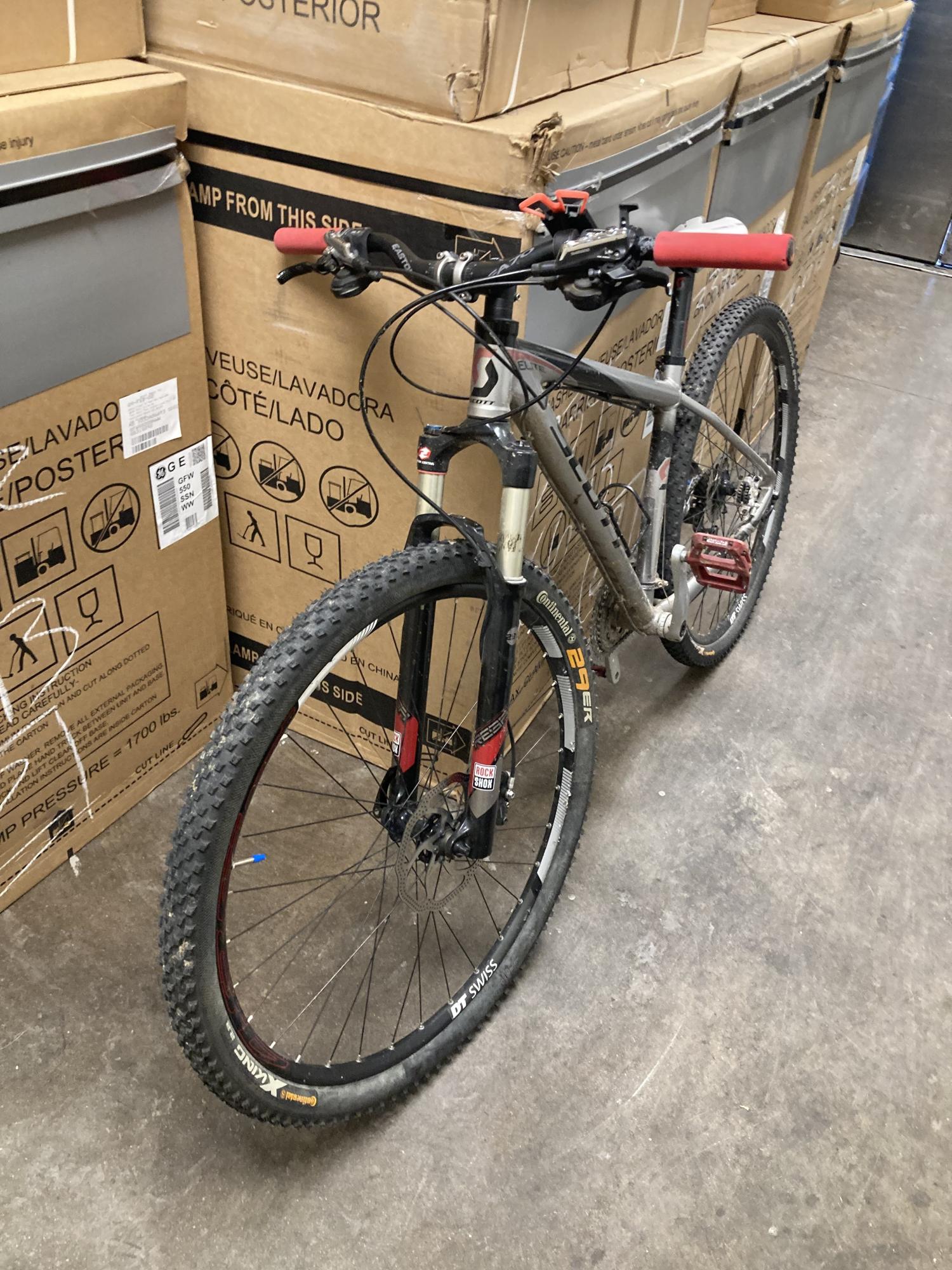 2012 SCOTT Silver, gray or bare metal