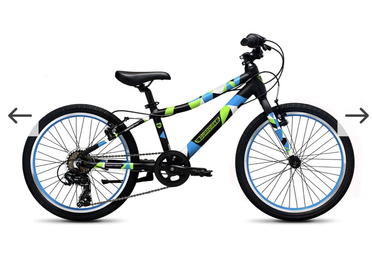 2019 Guardian Airos Blue, Black, and Green