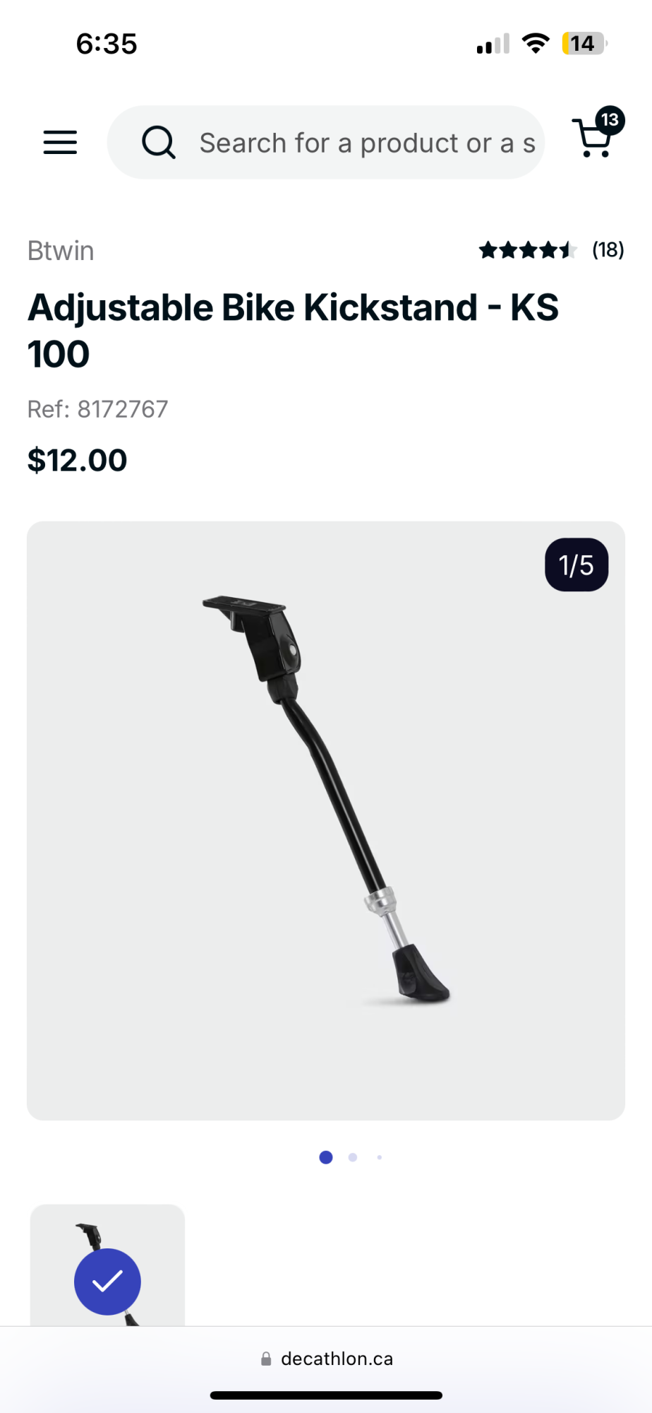 2023 Decathlon Triban Easy - Van / Rysel White and Black