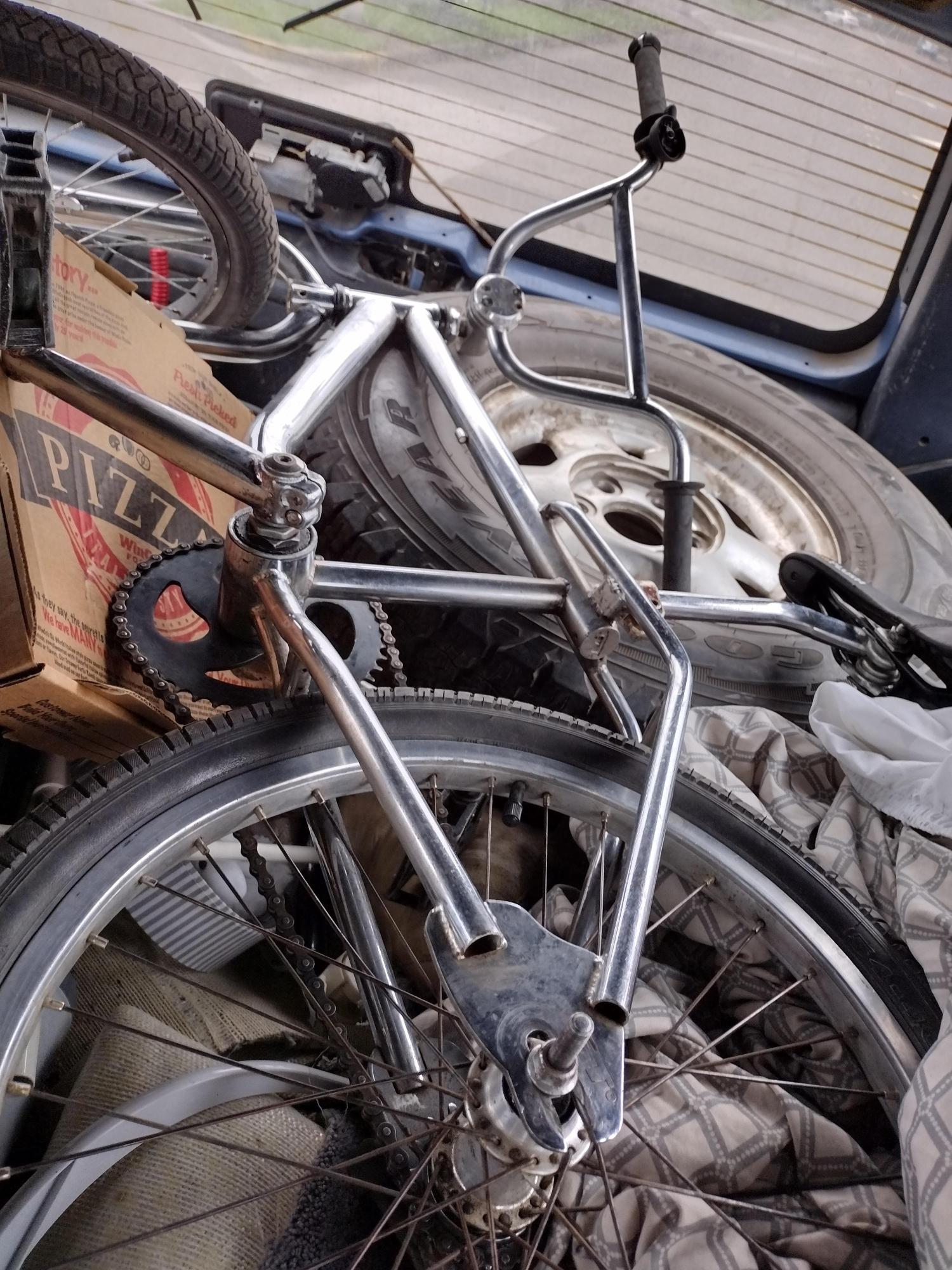 1981 GT Bicycles Performer Silver, gray or bare metal