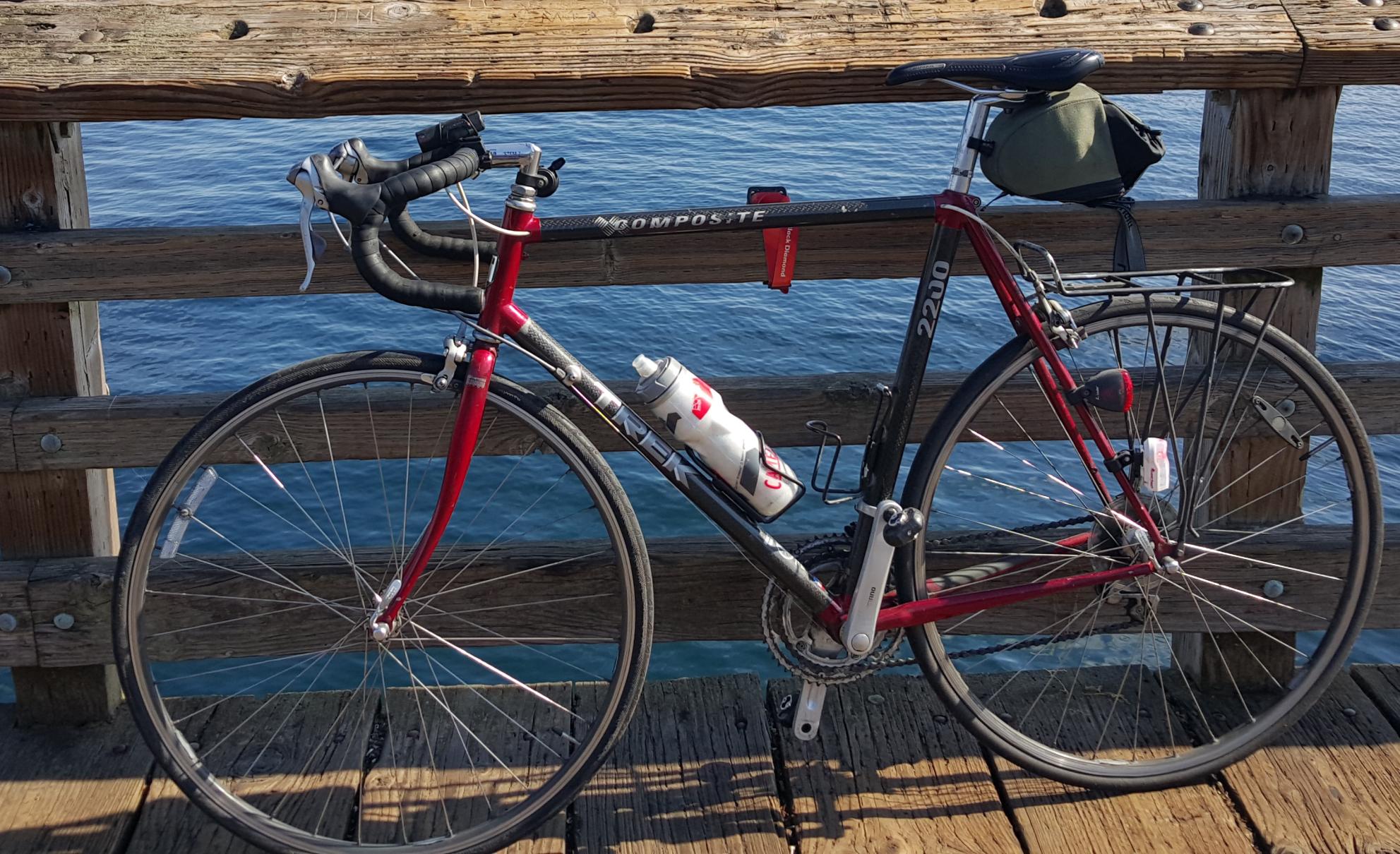 1993 Trek 2200 Red