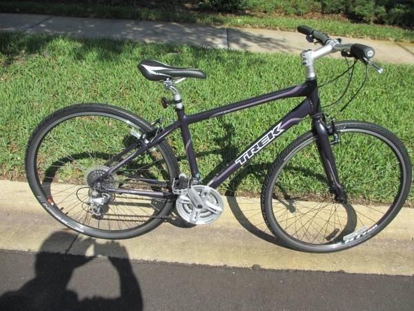 Trek 7.2 FX Black and Purple