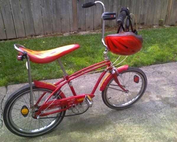 1979 Huffy Red Hot Flames Red and Orange
