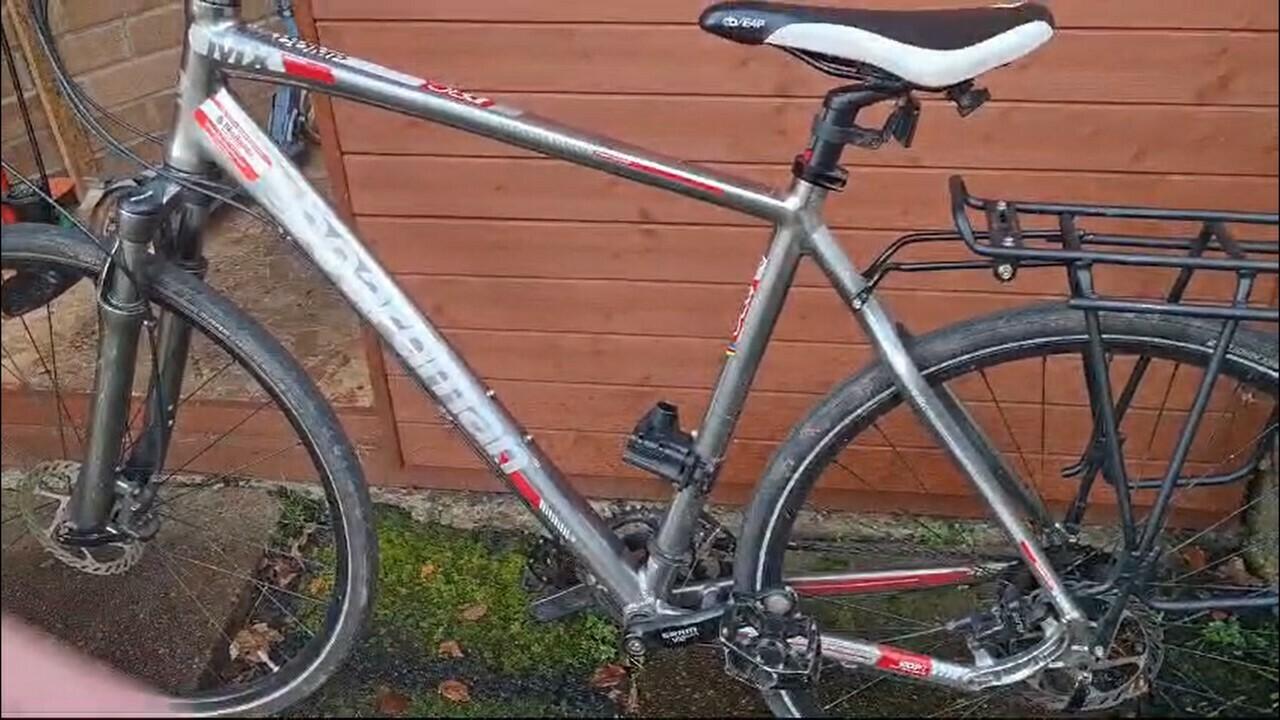 Boardman Bikes Silver, gray or bare metal