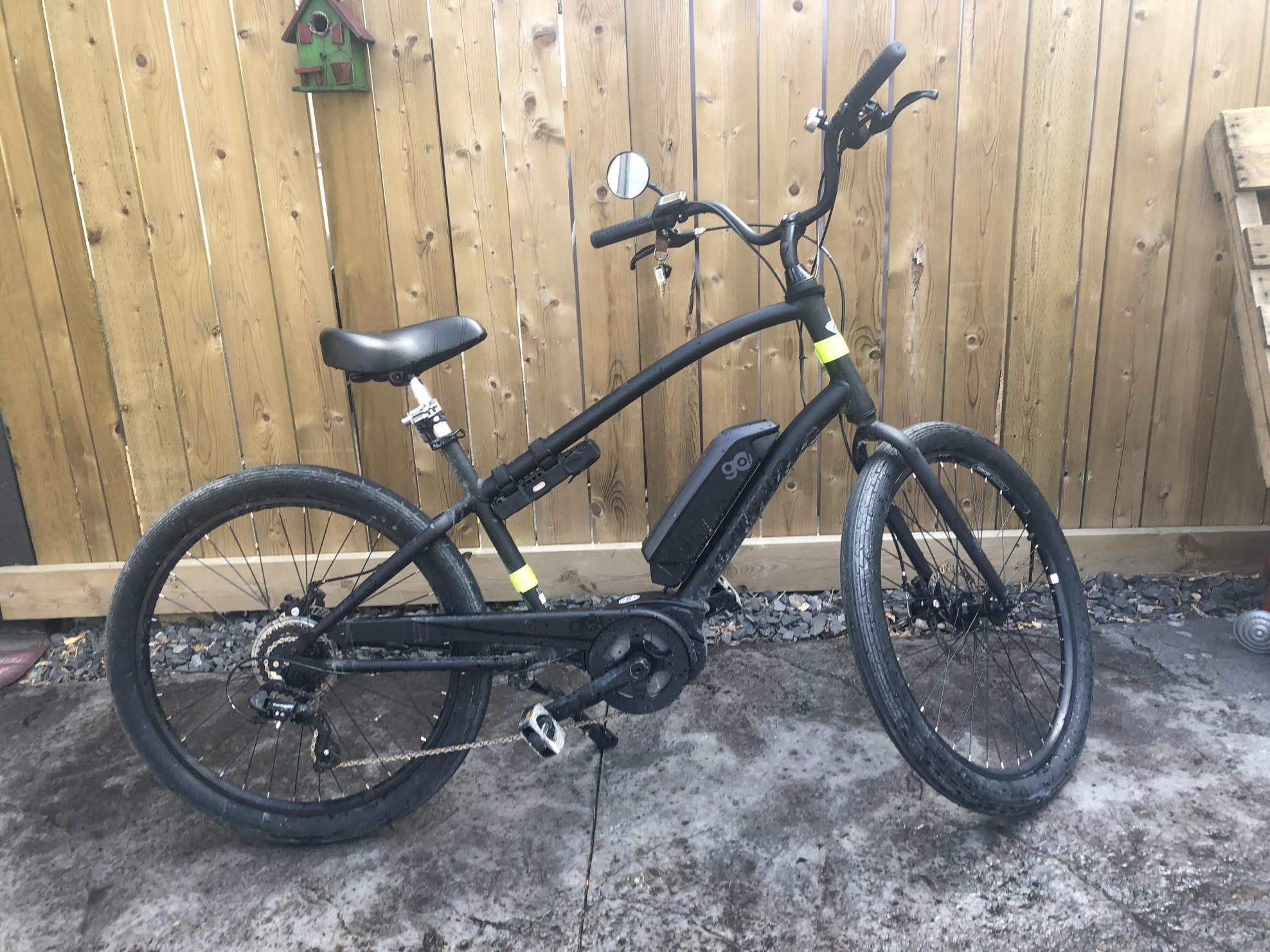Electra Townie Go! E-Bike Step-Over Black