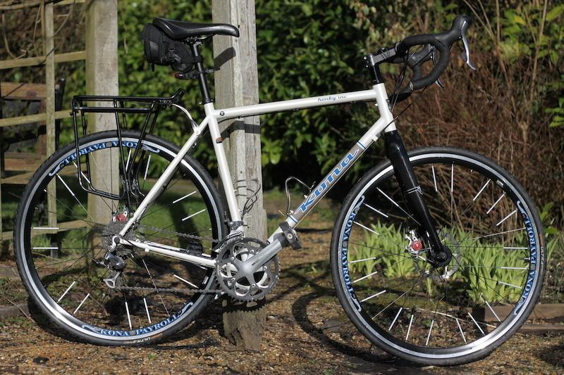 2010 Kona Honky Inc White, Blue, and Black