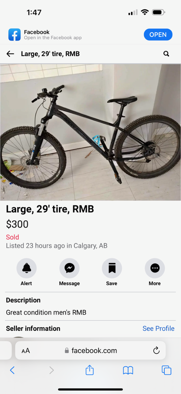 2020 Rocky Mountain Bicycles Growler 20 Black