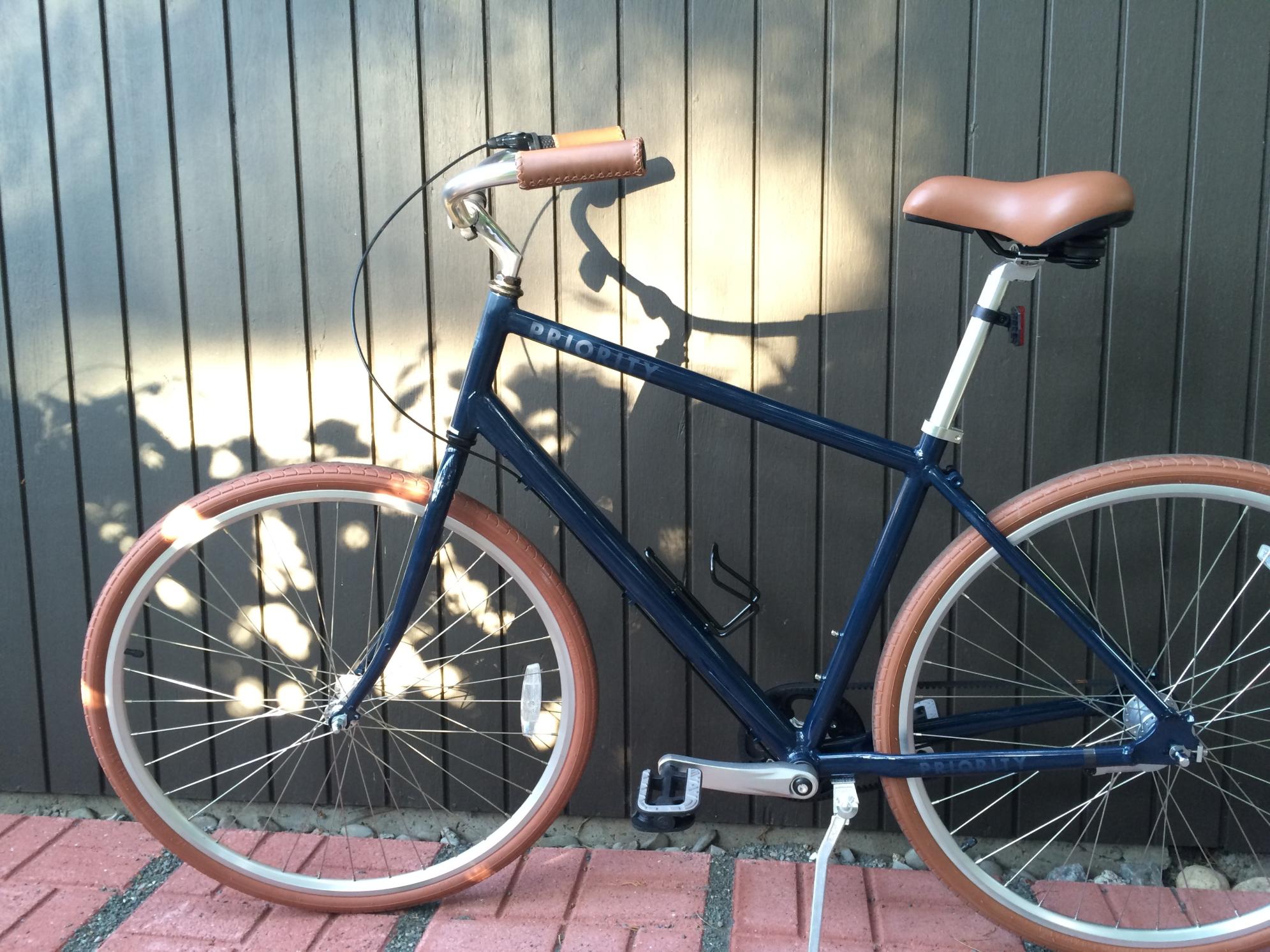 2015 Priority Bicycles Priority Blue