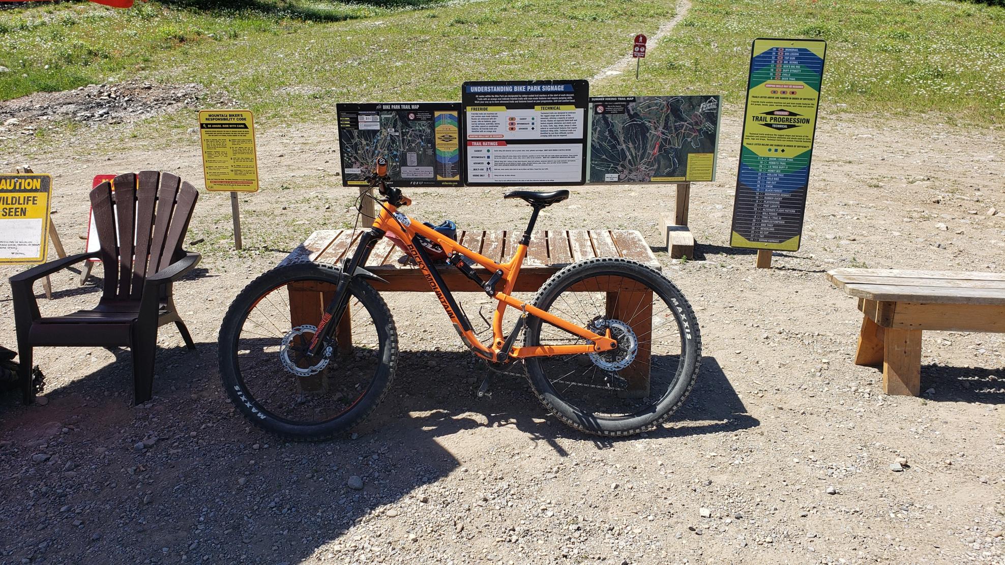 2019 Rocky Mountain Bicycles Pipeline A30 Orange and Black