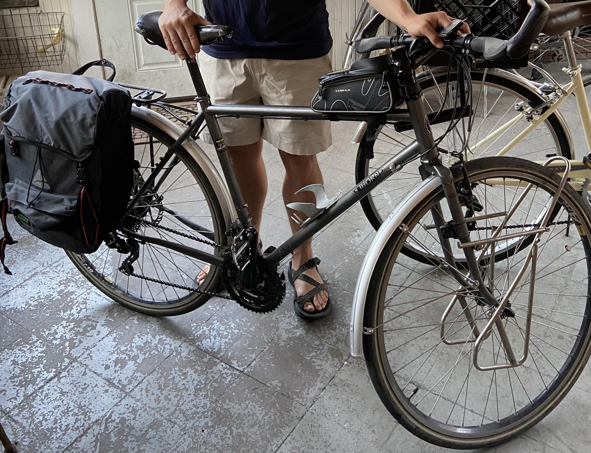 2015 Thorn Cycles Silver, gray or bare metal