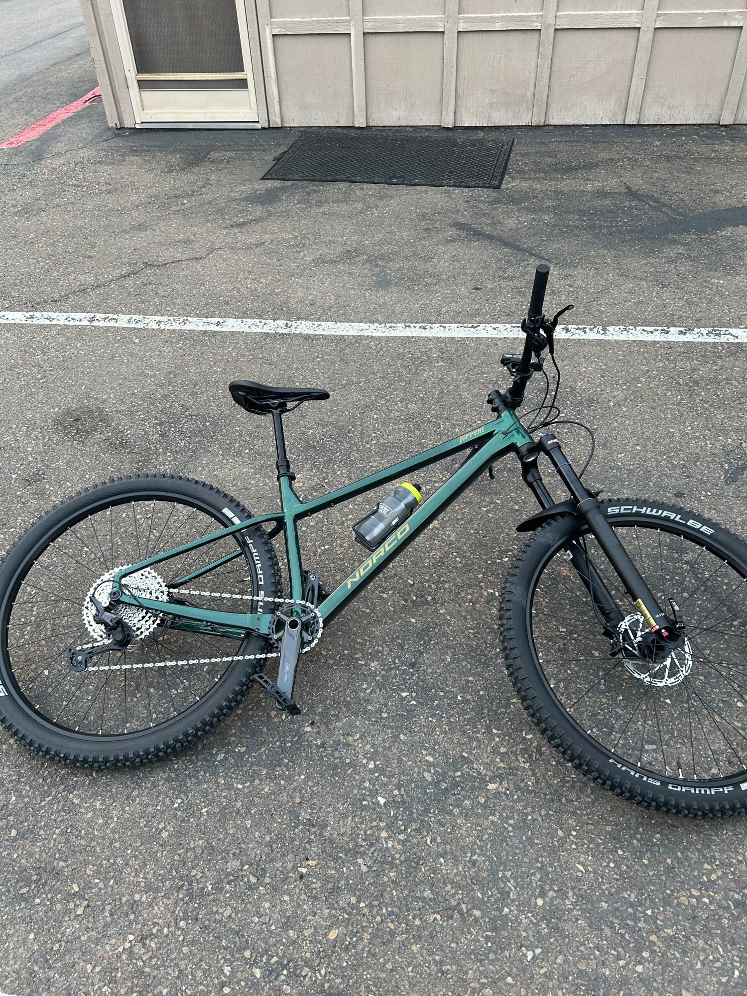 Norco Bikes Torrent A2 HT Green and Yellow or Gold
