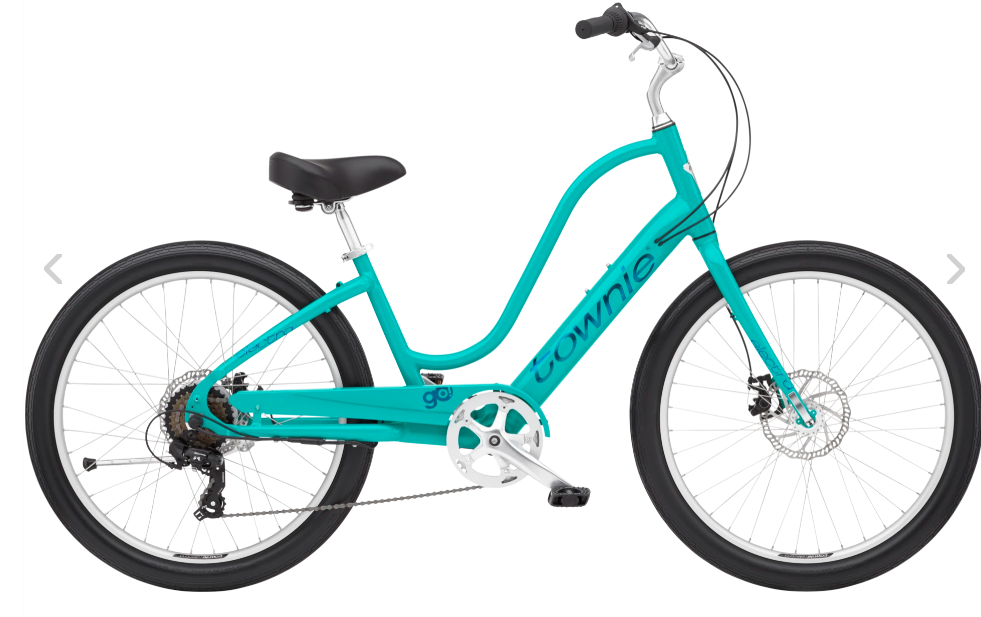 2024 Electra Townie Go! 7D Step Thru US M Tahiti Blue Green