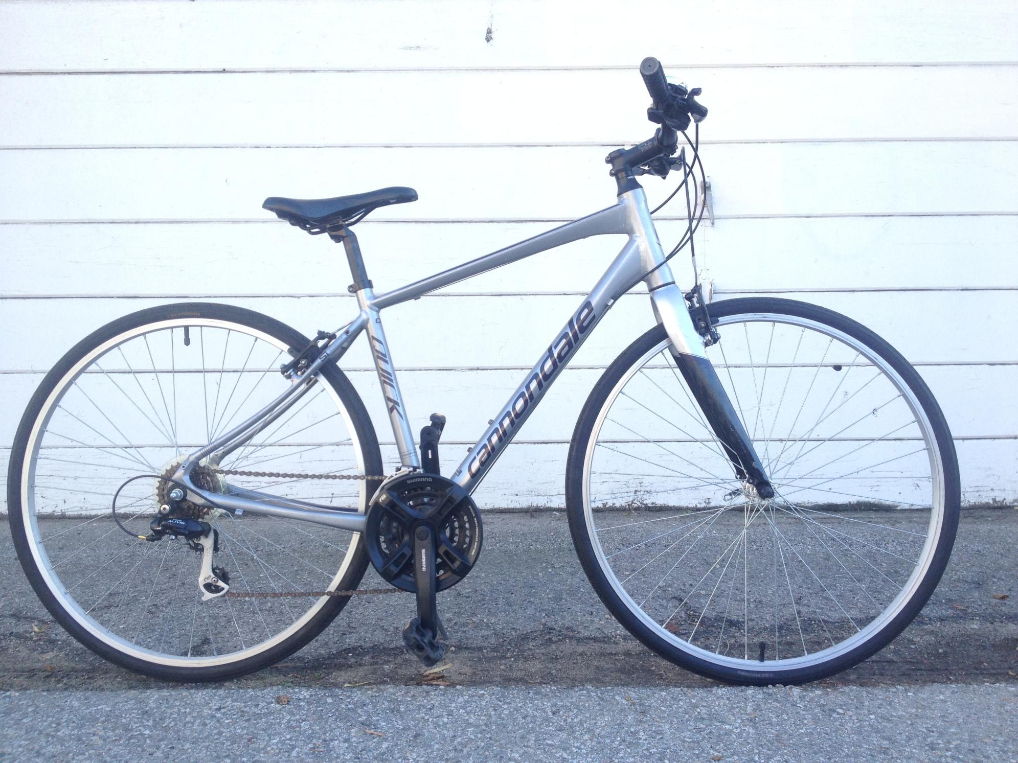 Cannondale Silver or Gray