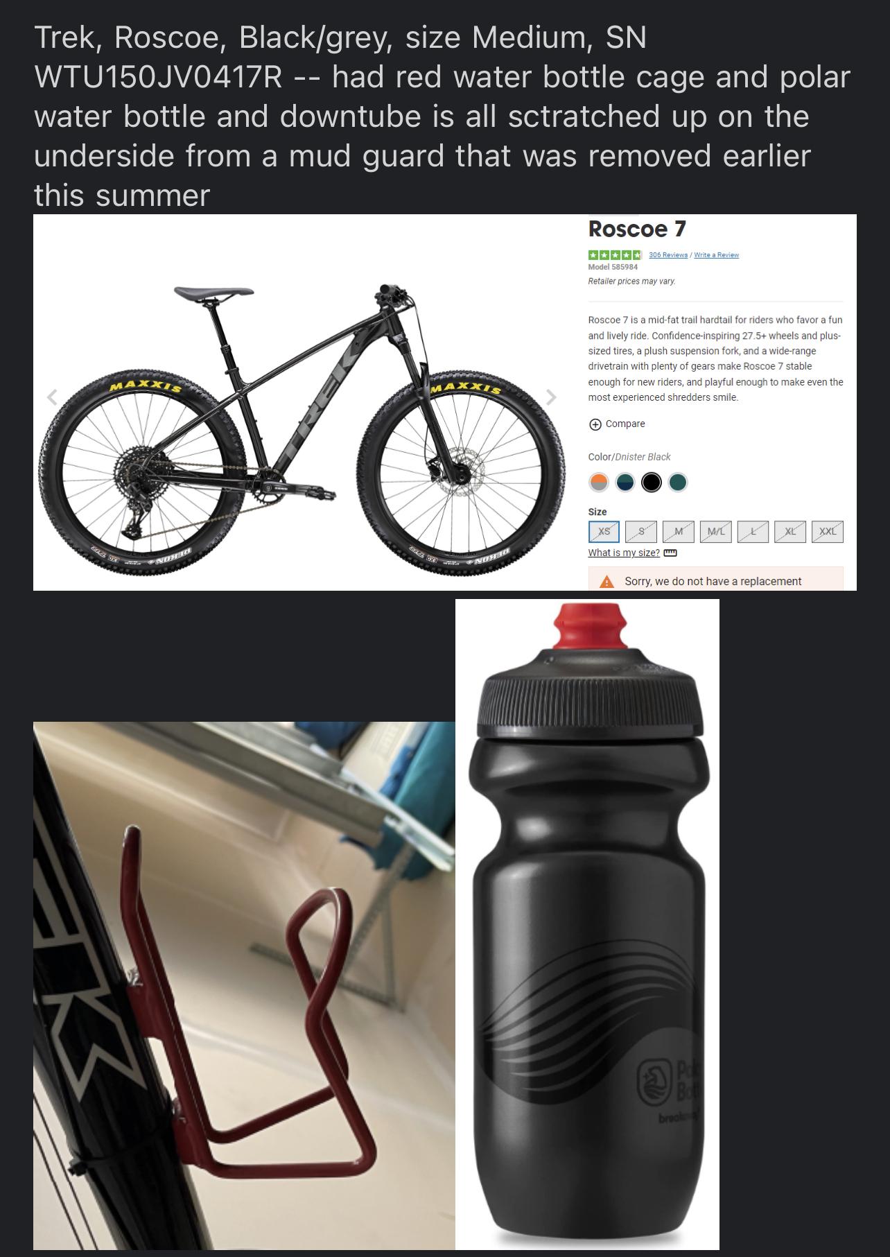 2021 Trek Roscoe 7 Black