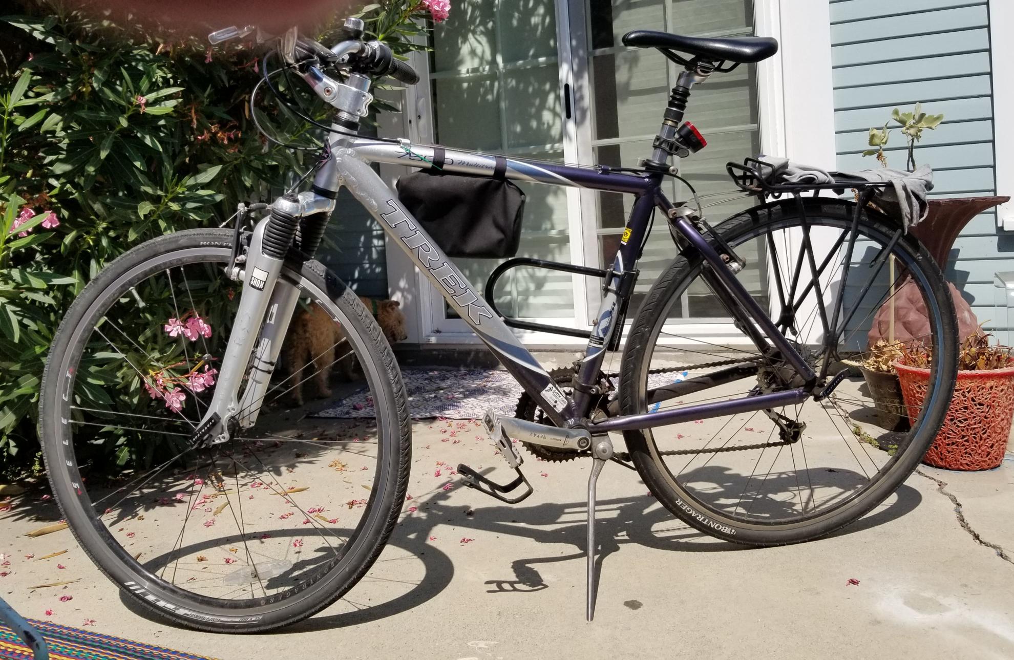 2003 Trek 7500 Blue and Silver or Gray