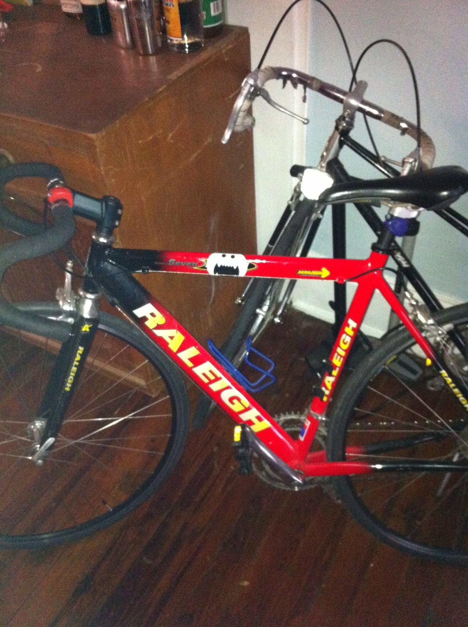Raleigh Black and Red