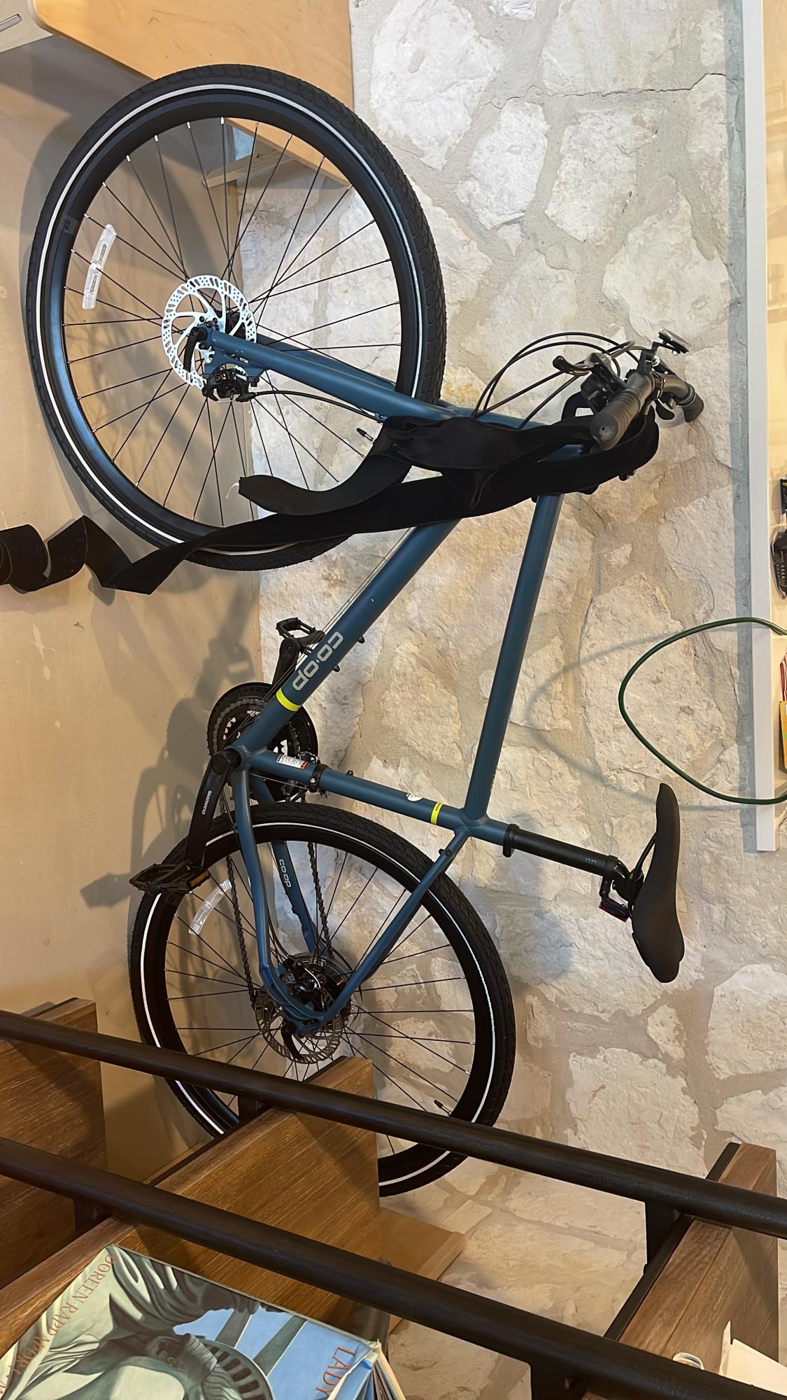 REI Co-op CoOp City Ride 1.1 unicycle Blue