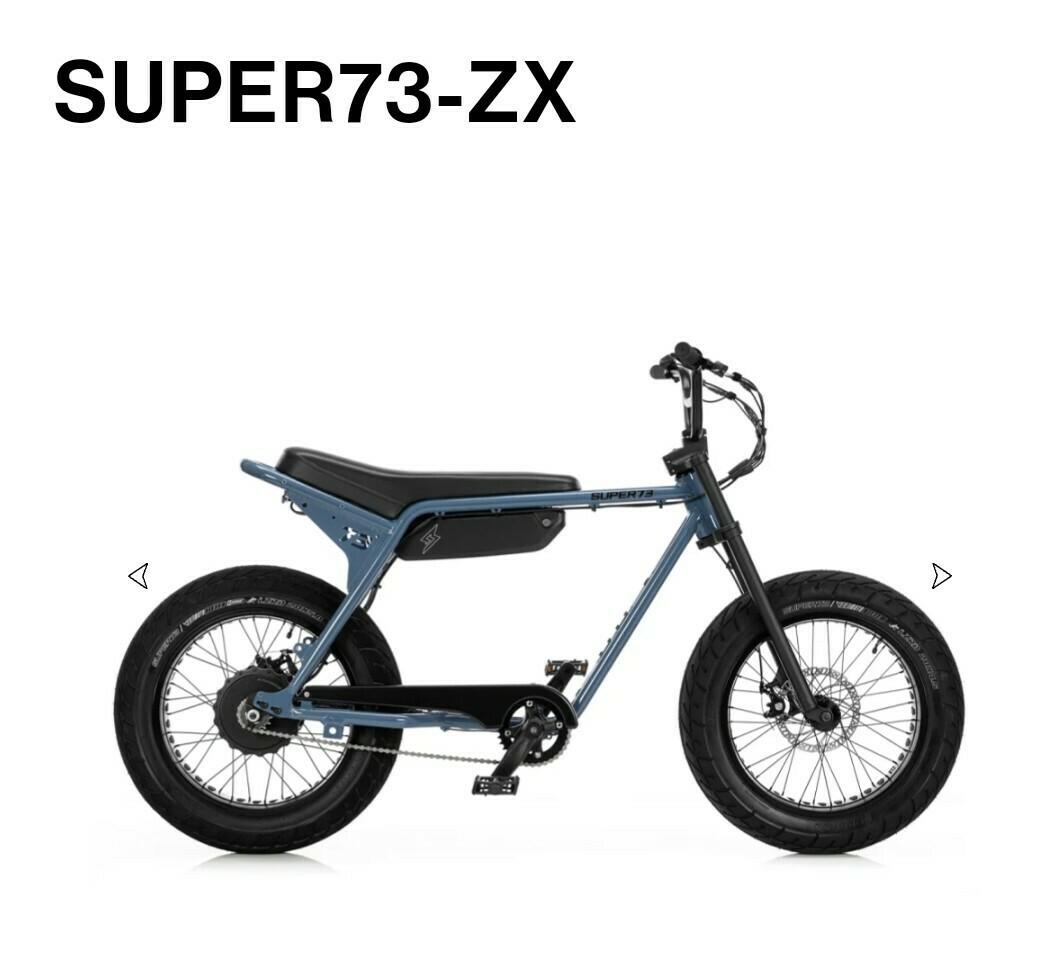 2022 Super 73 Zx Blue and Black