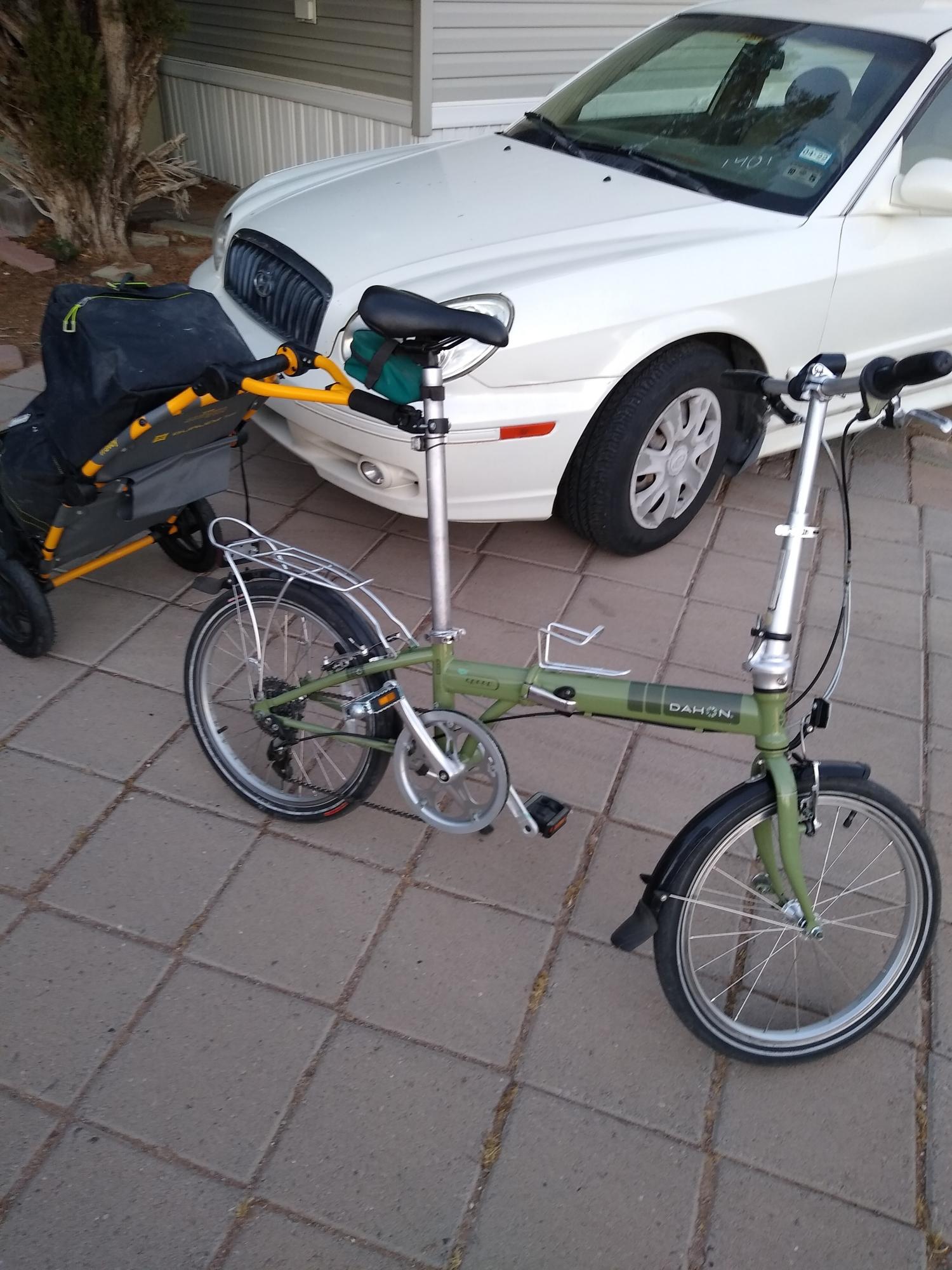 2007 Dahon folding Green