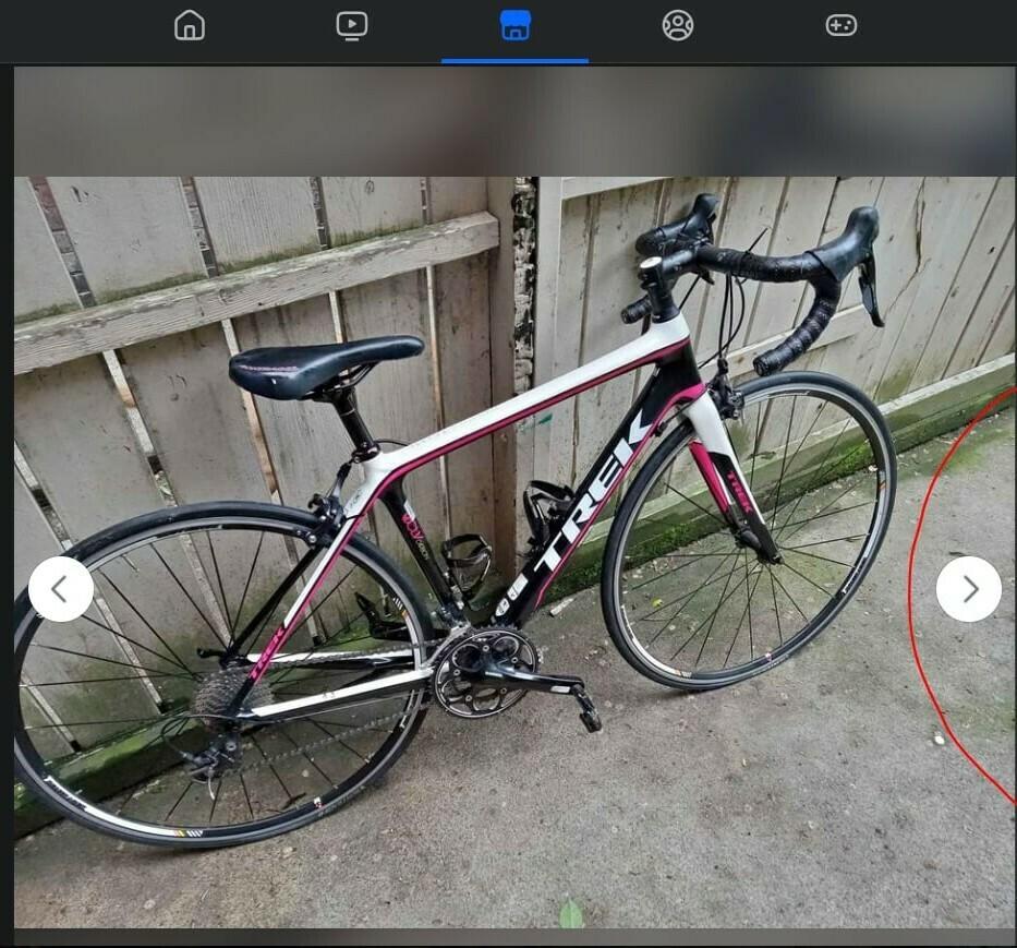 Trek Madone 4.3 WSD White, Black, and Pink