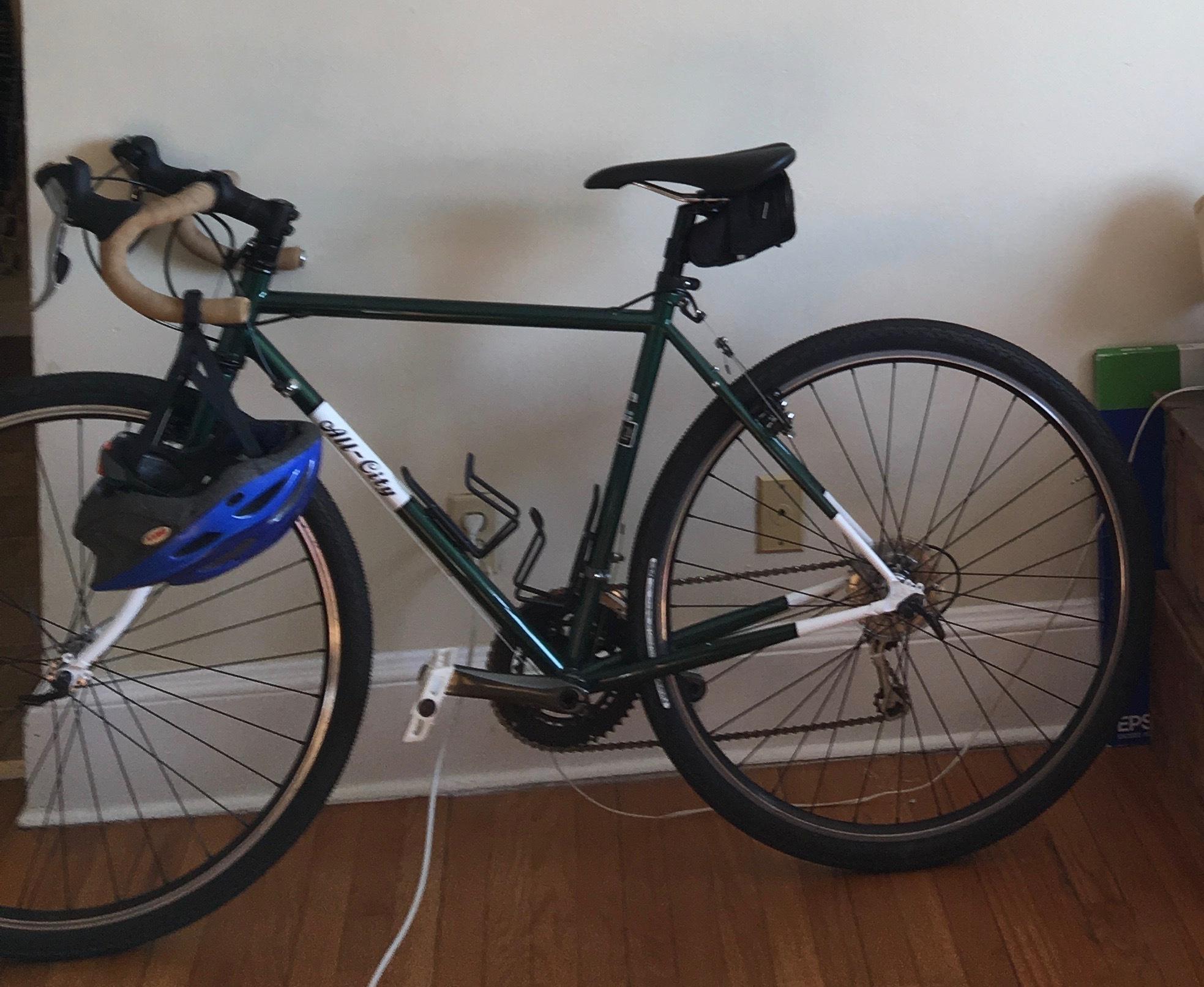 All City Space Horse Green and White