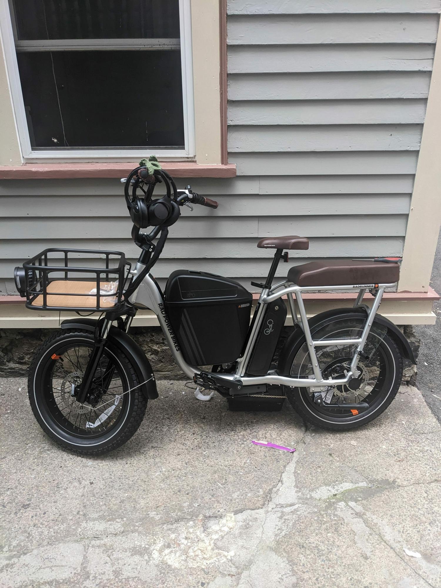 2023 Rad Power Bikes Silver, gray or bare metal