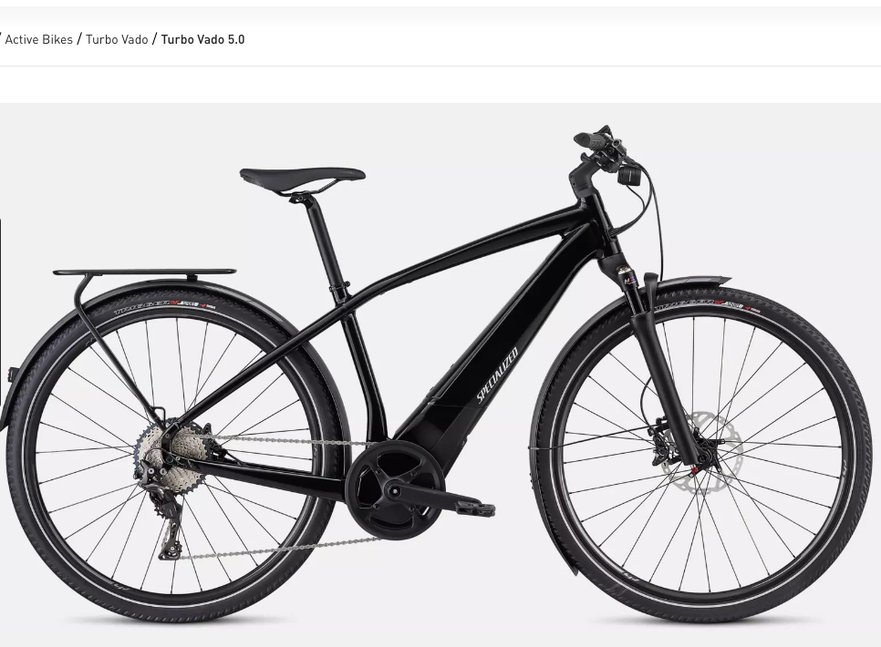 2021 Specialized Vado 5.0 Black