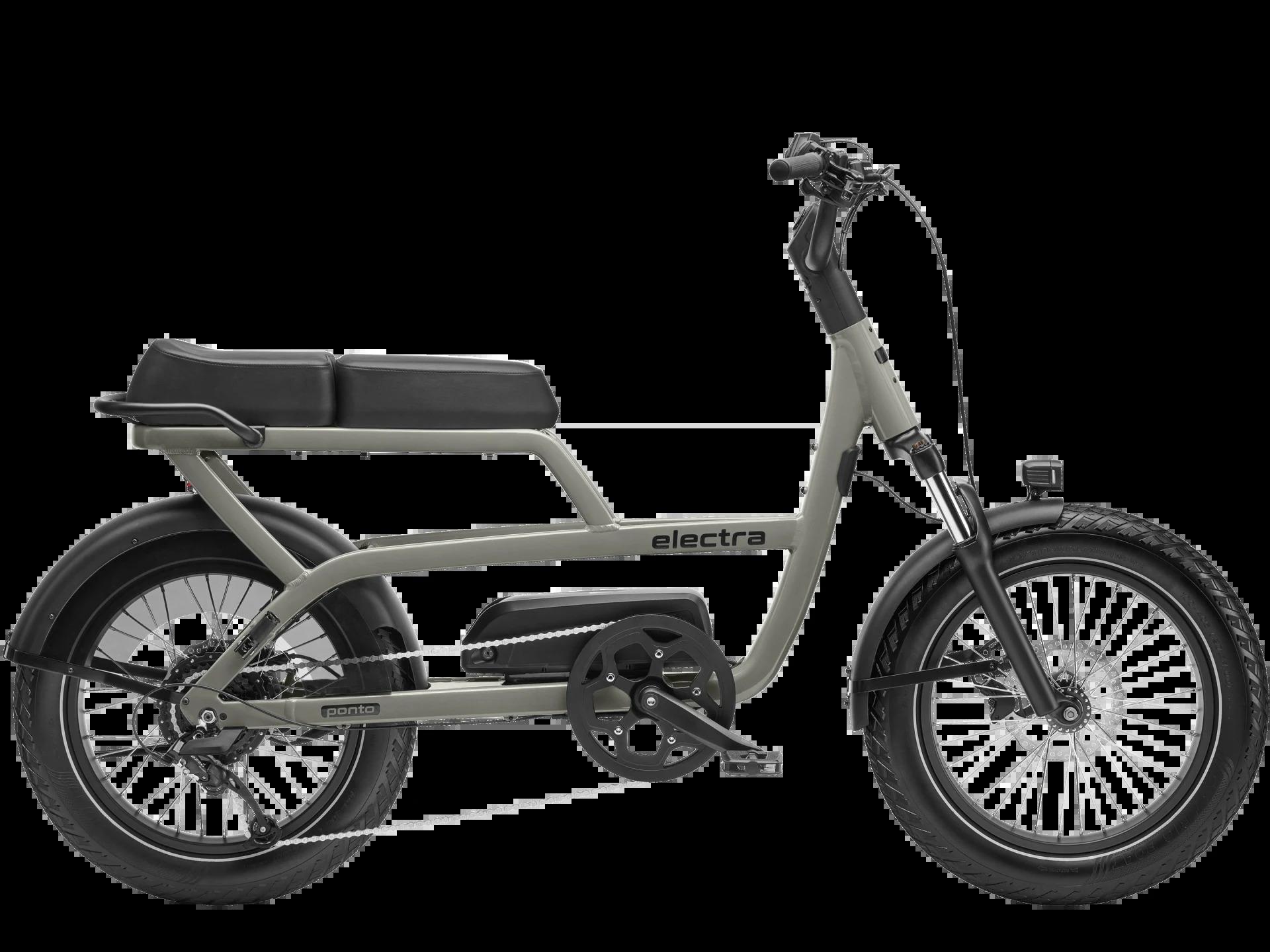 2024 Electra Ponto Go! Silver, gray or bare metal