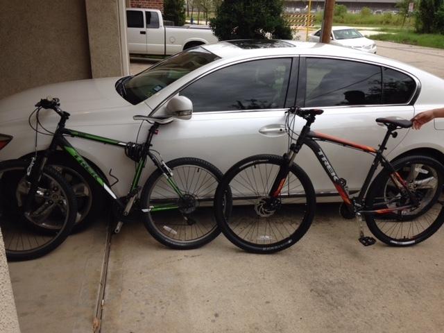 2014 Trek  Orange and Black