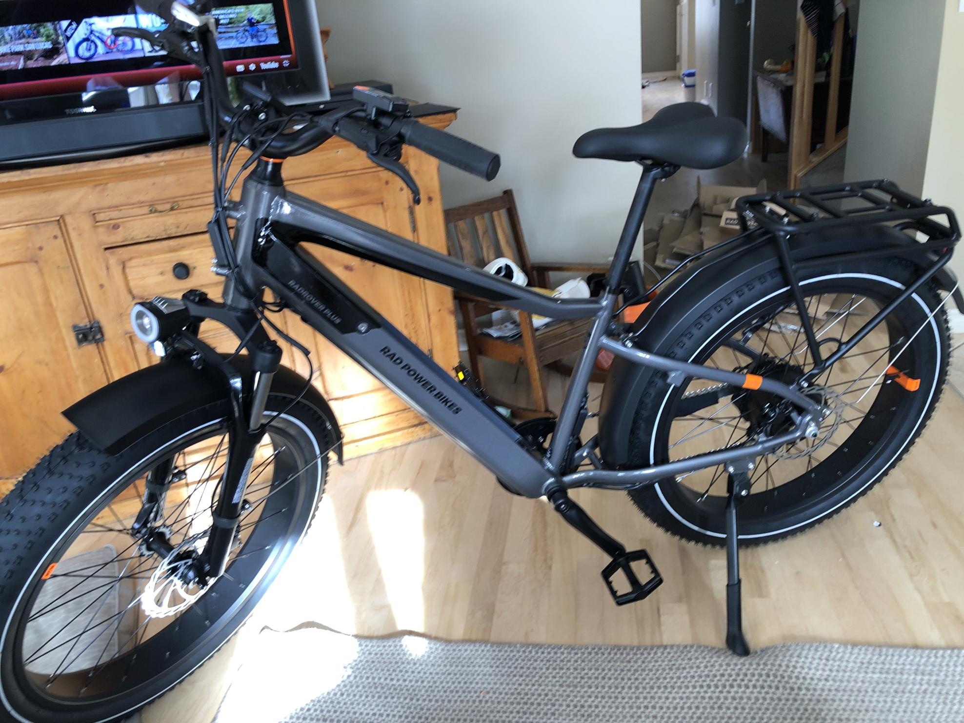 2023 Rad Power Bikes Silver, gray or bare metal