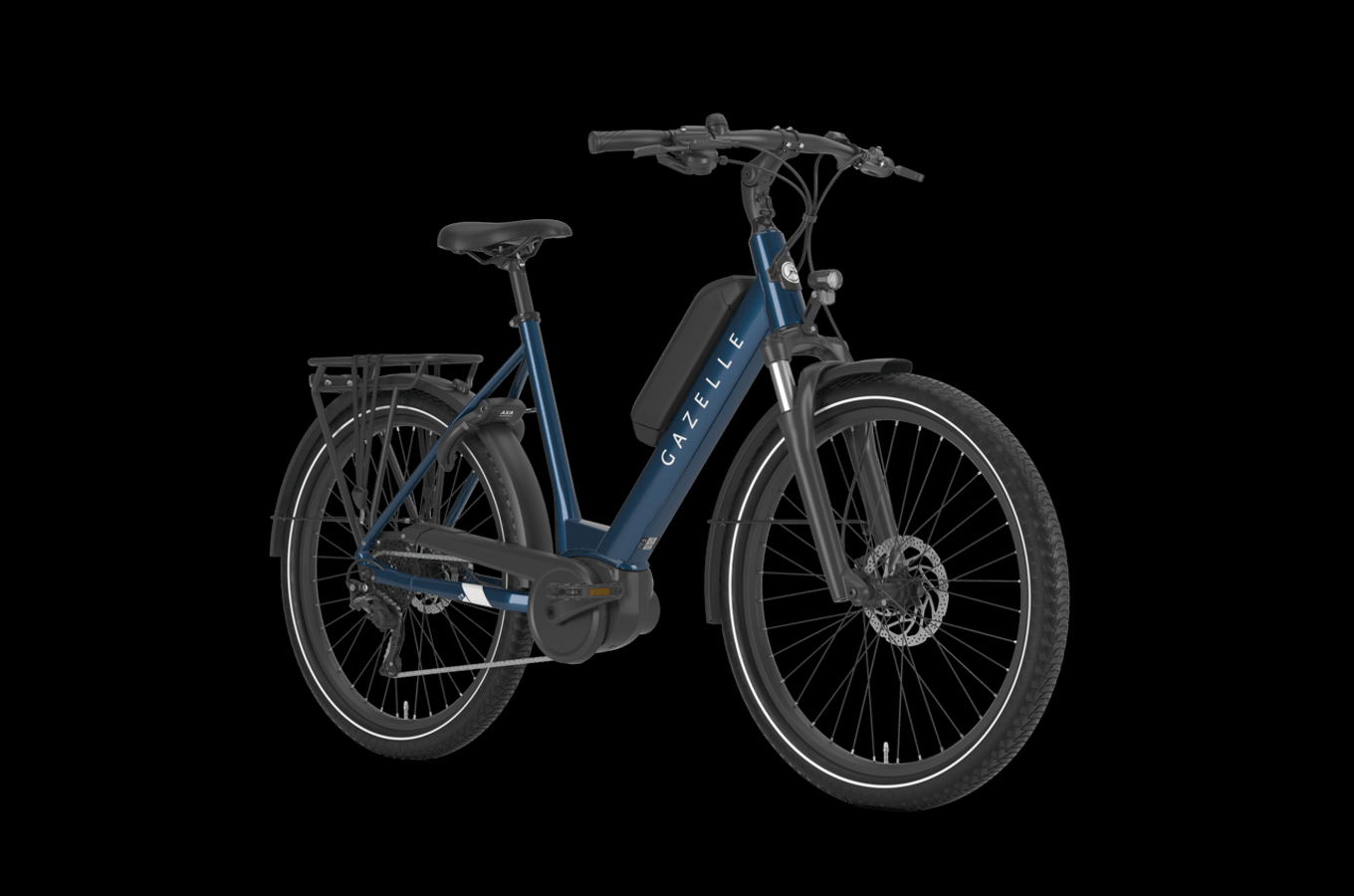 Blue E-Bike, Gazelle, Medeo T9 HMB USA L45... Blue