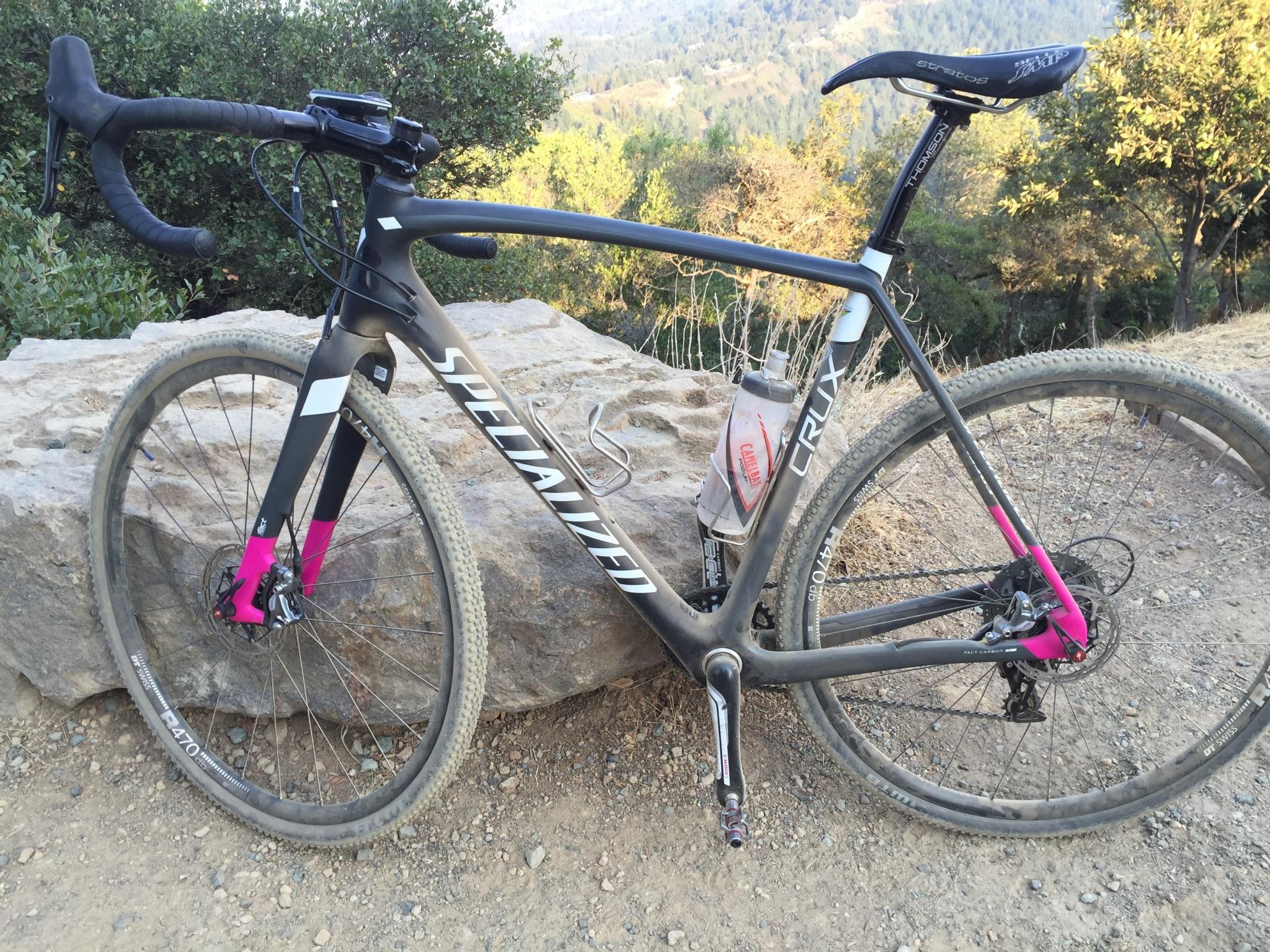 2017 Specialized Crux Black and Pink