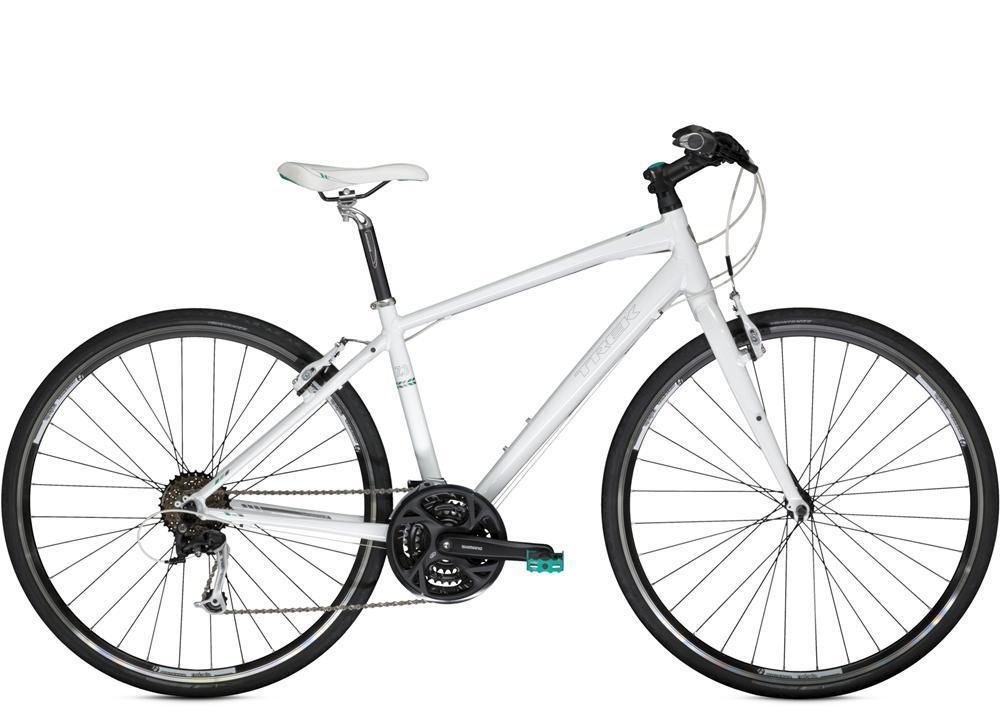 2014 Trek 7.3 wsd White, Teal, and Silver or Gray