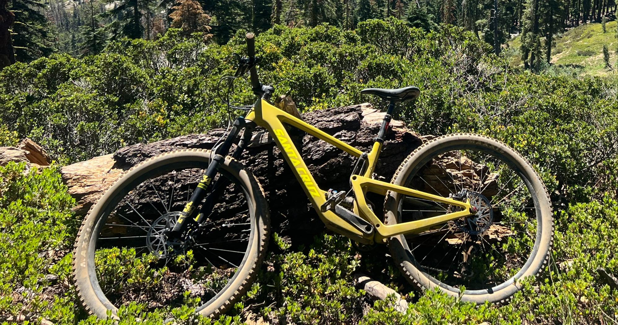 2019 Santa Cruz Tallboy Green and Yellow or Gold