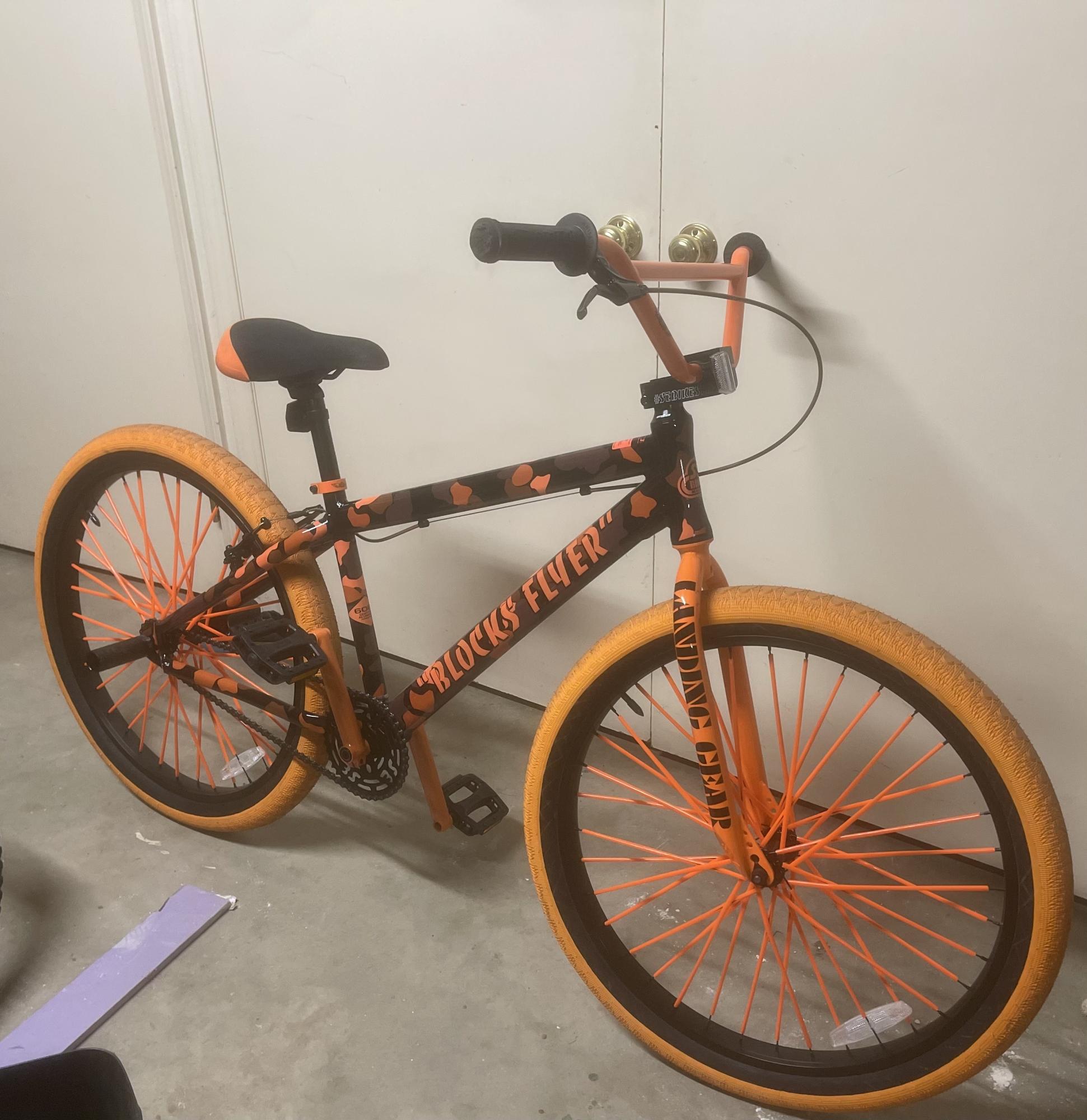 2020 SE Bikes Blocks Flyer 26” Orange