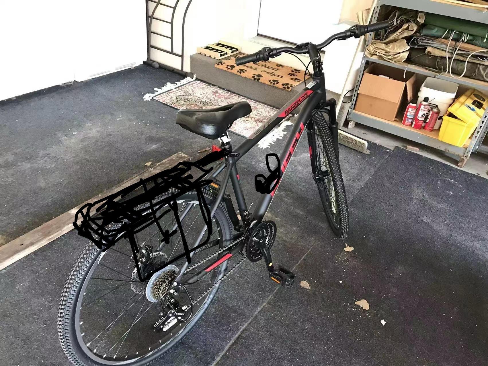 Huffy Range Line 56861 30021A Black