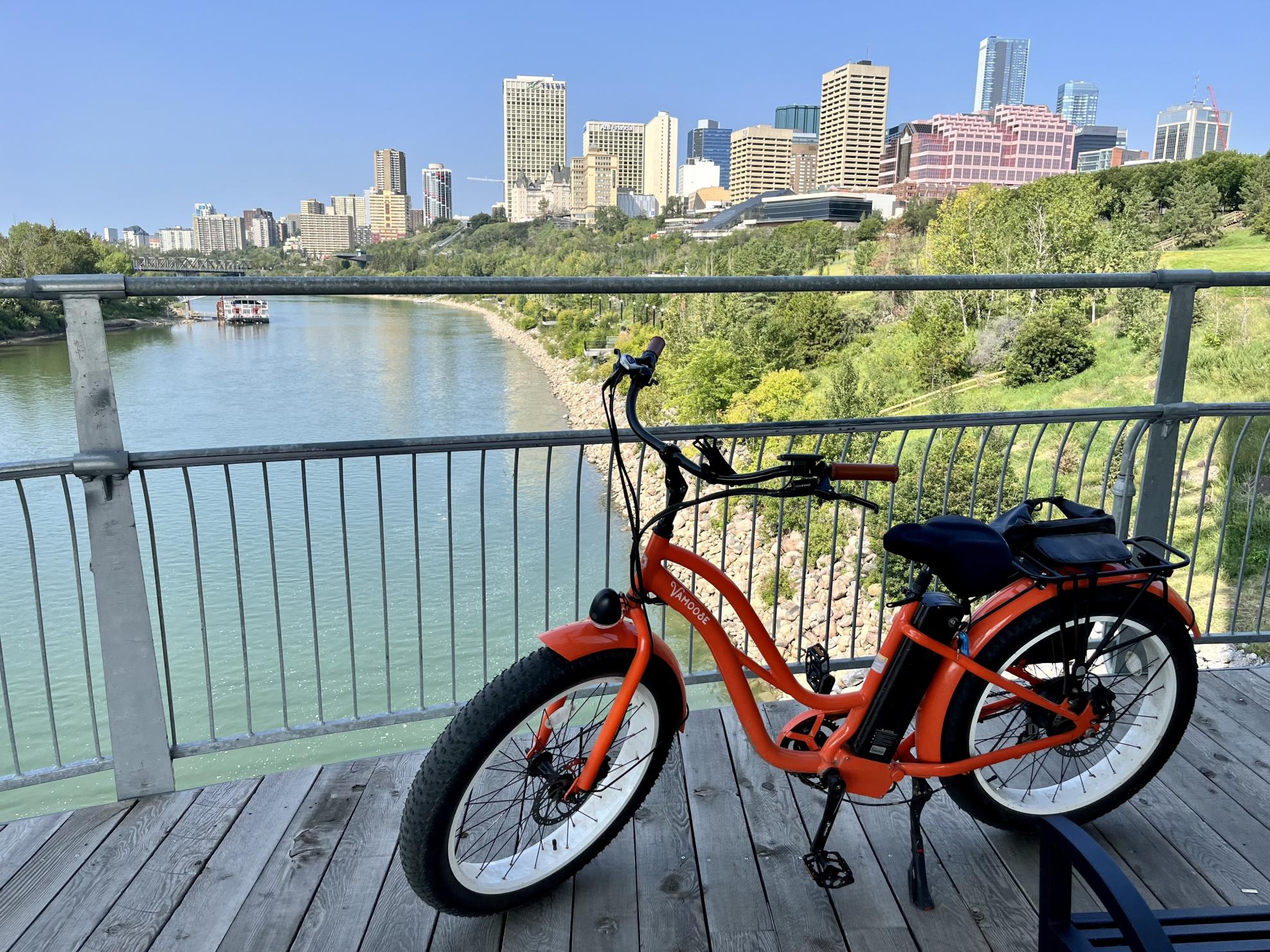 2021 Vamoose cycles Stepthrough Orange