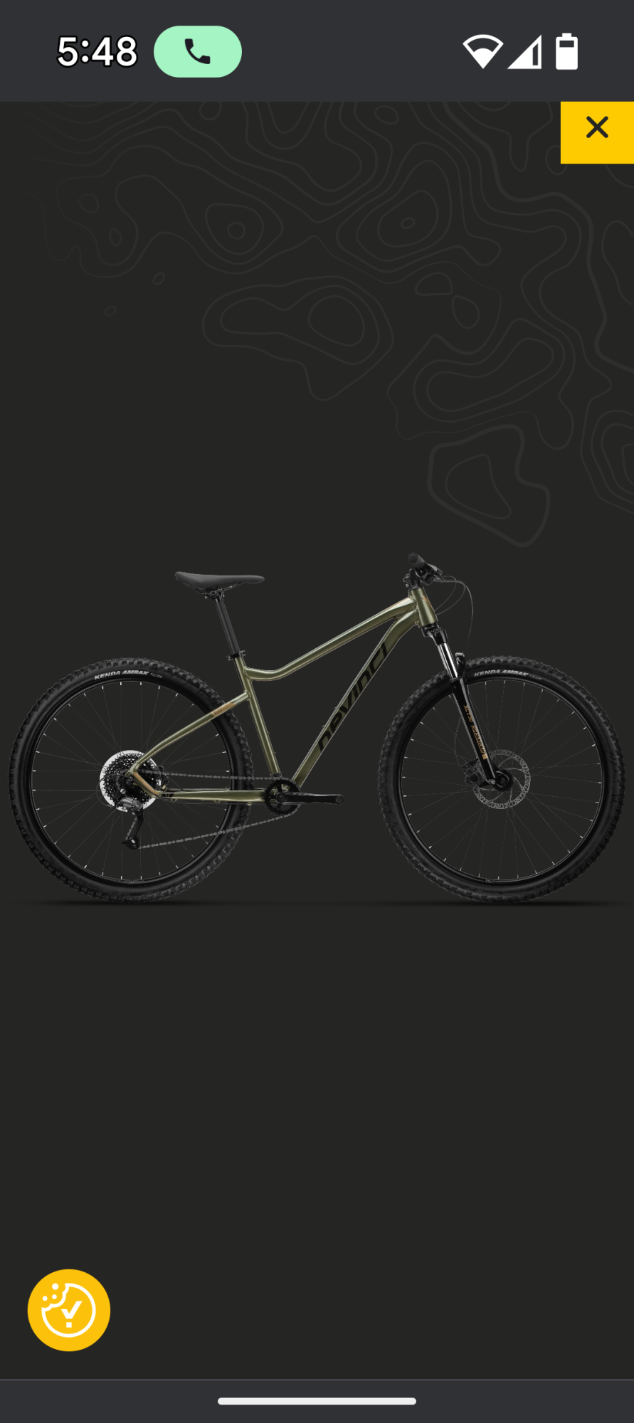 2023 Devinci Hard tail Green and Black