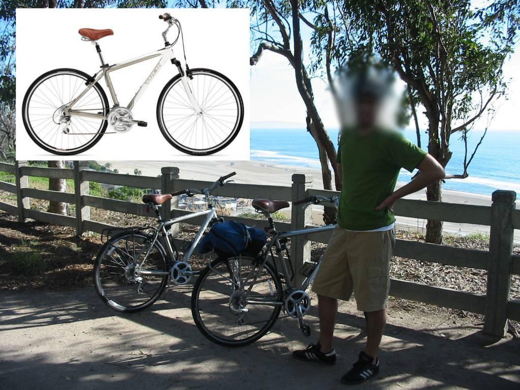 2009 Trek 7200  White