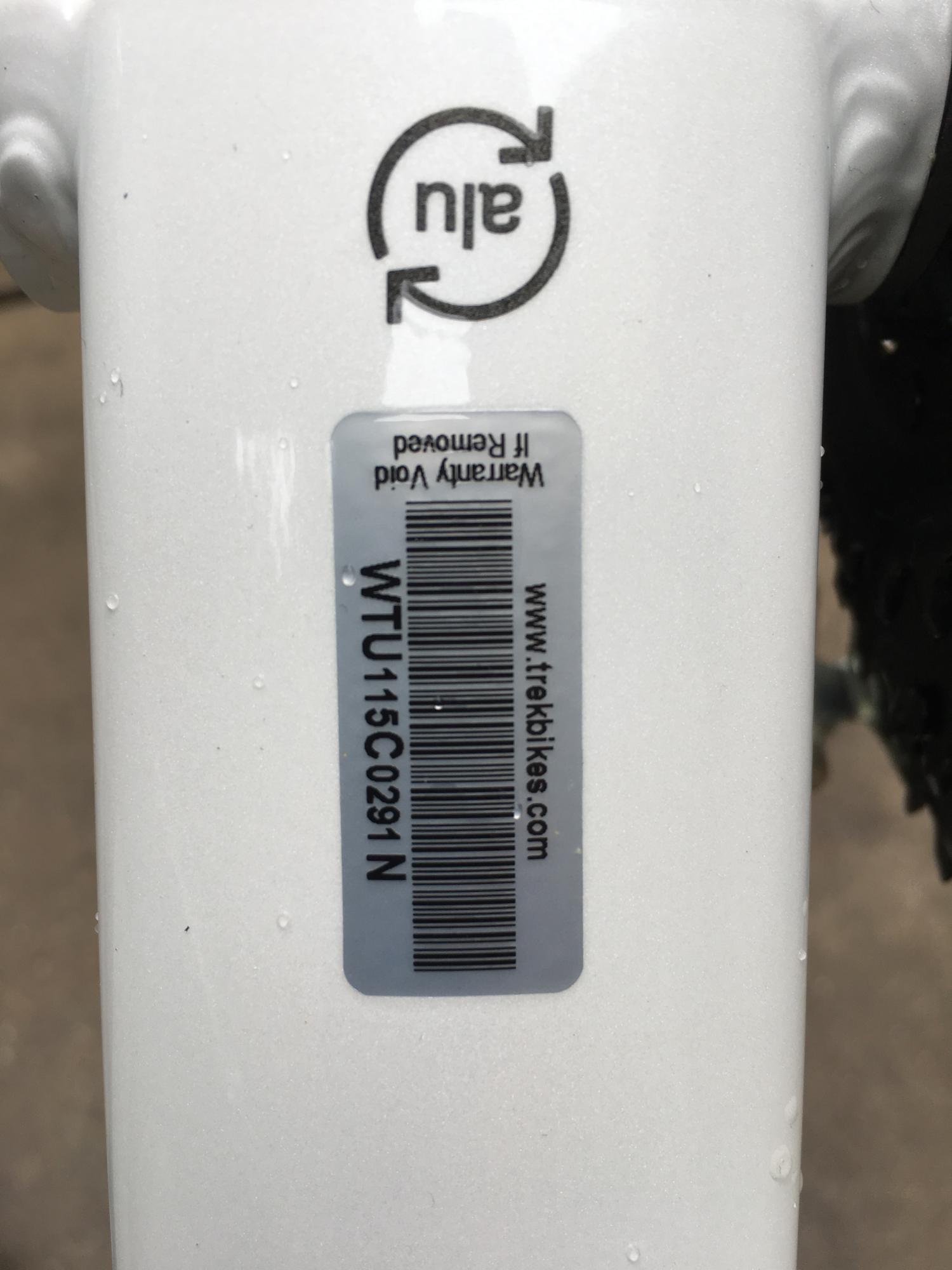 2018 Trek Marlin 5 White