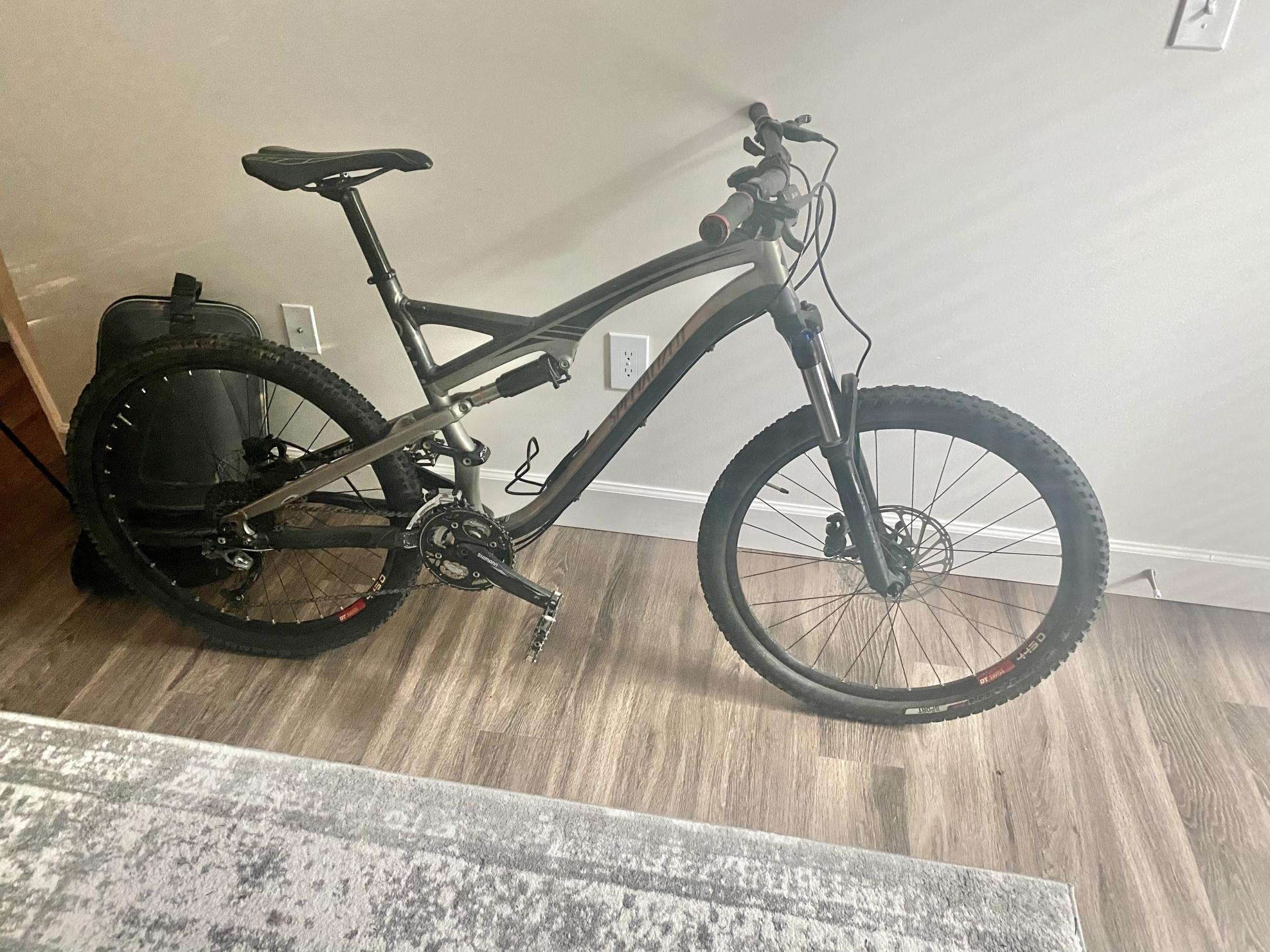 2011 Specialized Camber Comp Silver, gray or bare metal