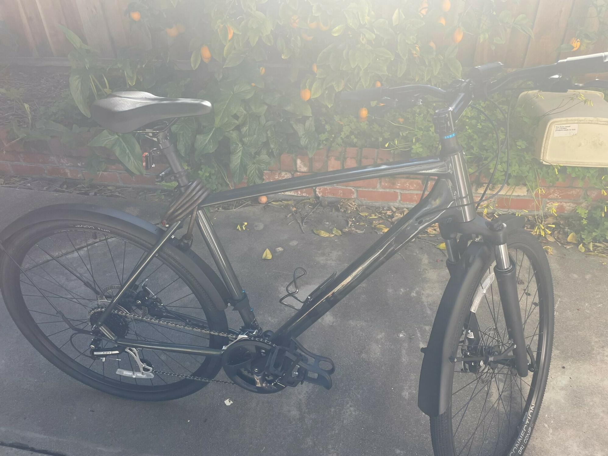 2023 Trek Dual Sport 1 Silver, gray or bare metal