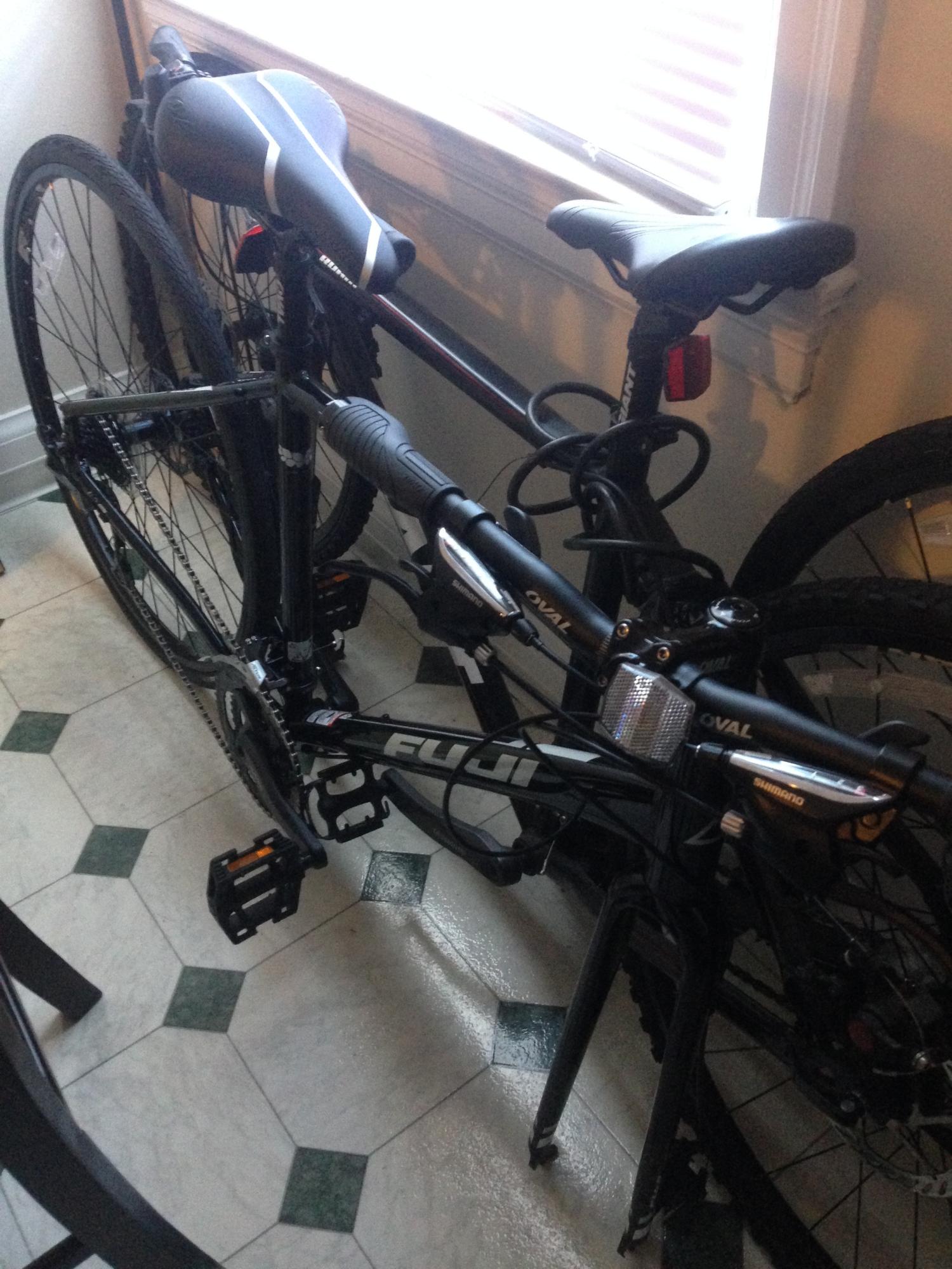 2015 Fuji Silhouette Black, Silver or Gray, and Stickers tape or other cover-up