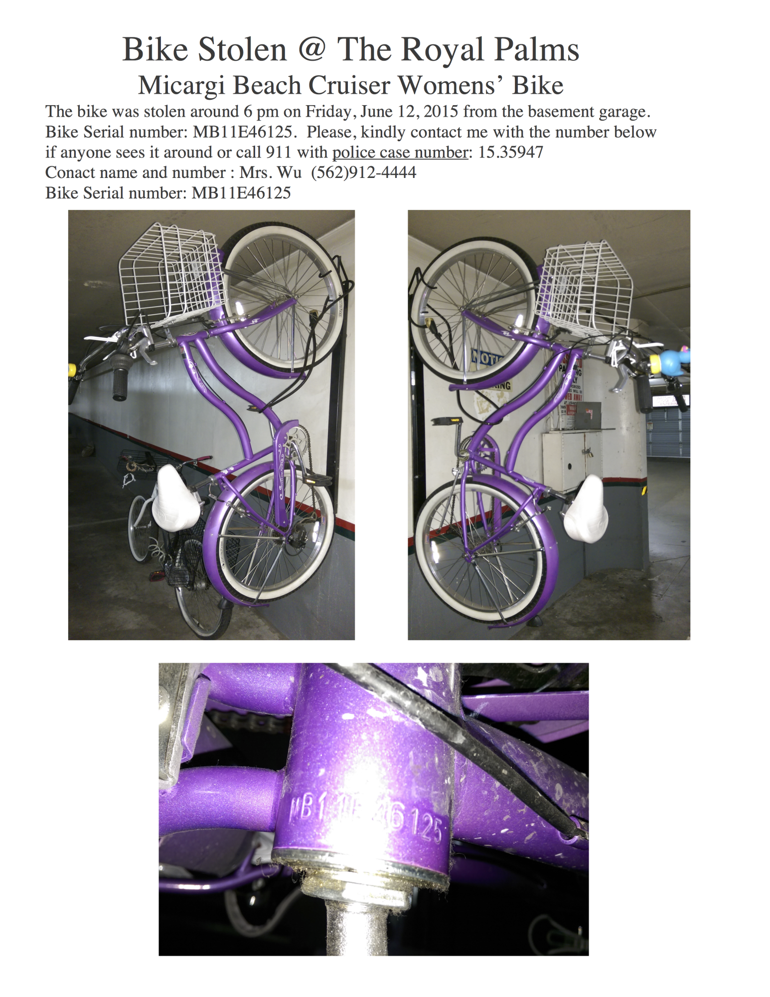 2011 Micargi Pantera Purple