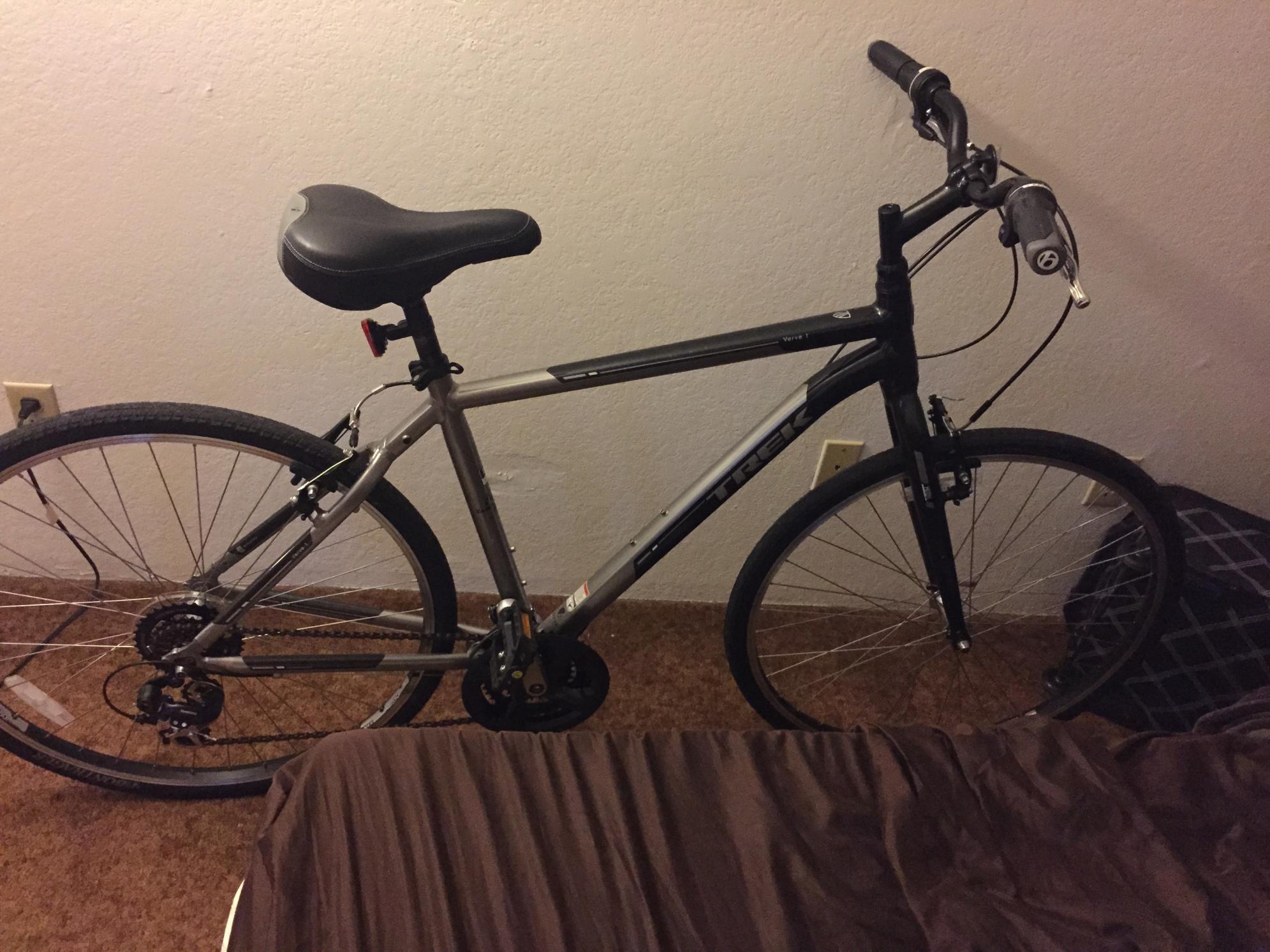 2015 Trek Verve 1 Black and Silver or Gray