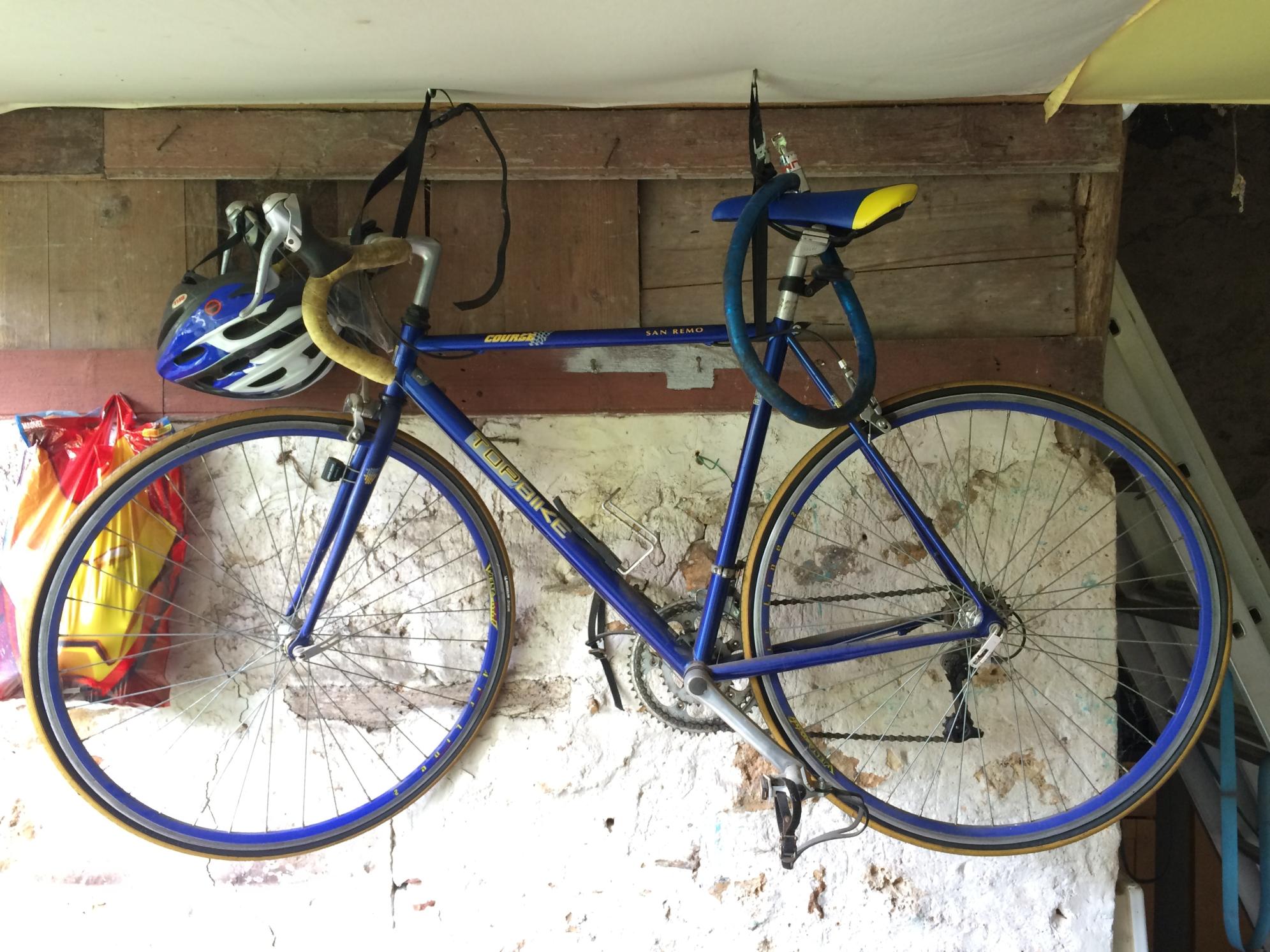 TopBike San Remo Course Blue and Yellow or Gold