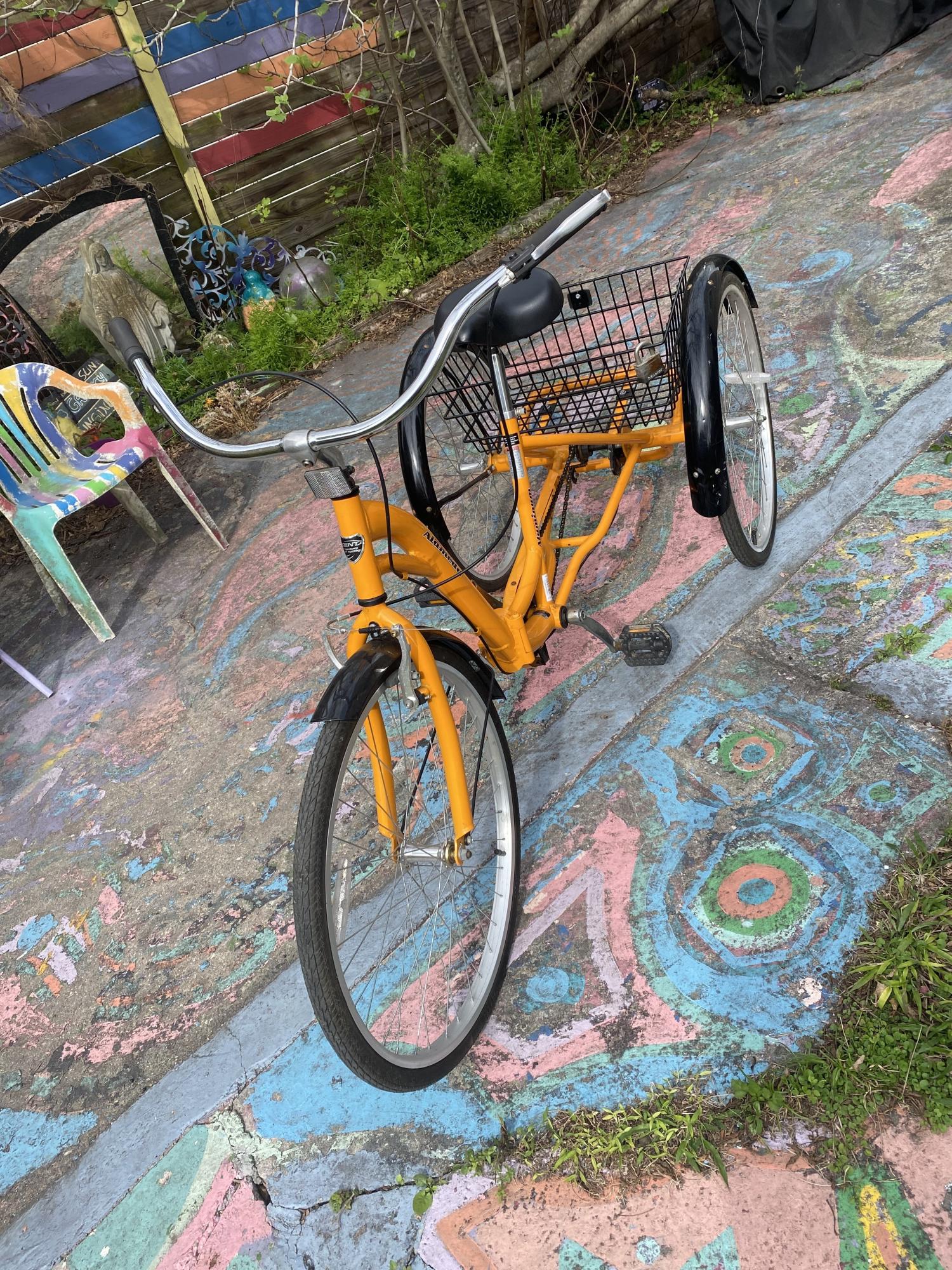 2025 Kent Folding tricycle Yellow or Gold