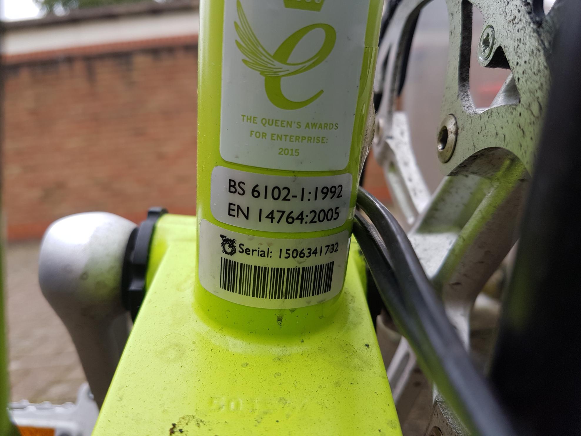 Brompton Bicycle S2L Yellow or Gold